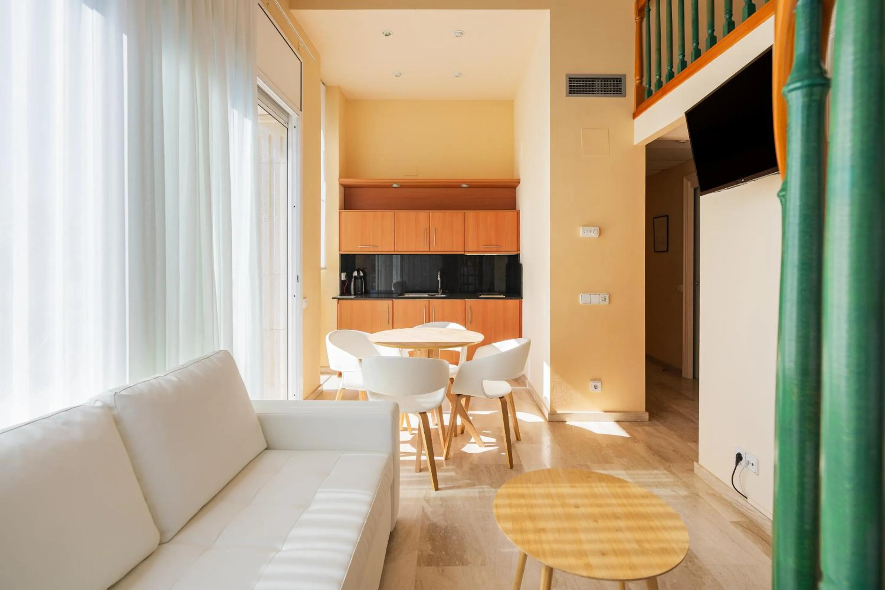 Kitchen or kitchenette in MAREA Hotel