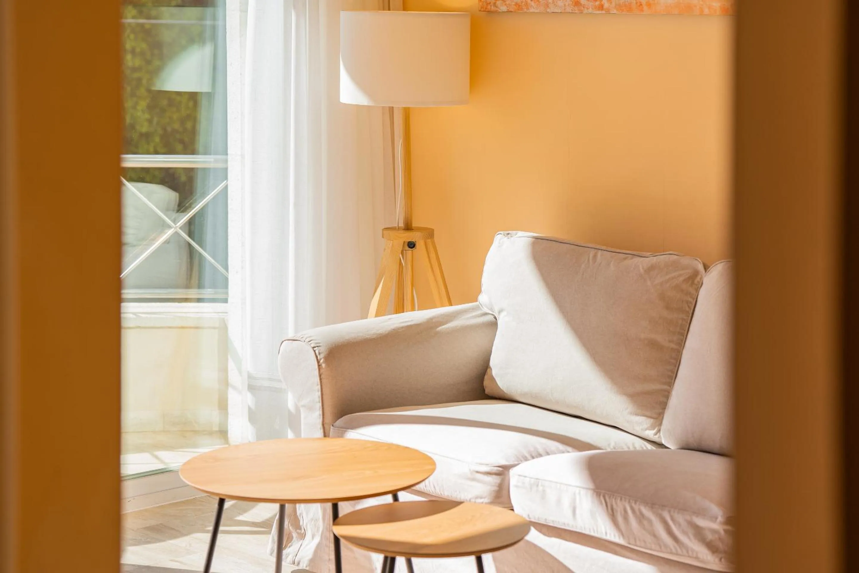 Living room in MAREA Hotel