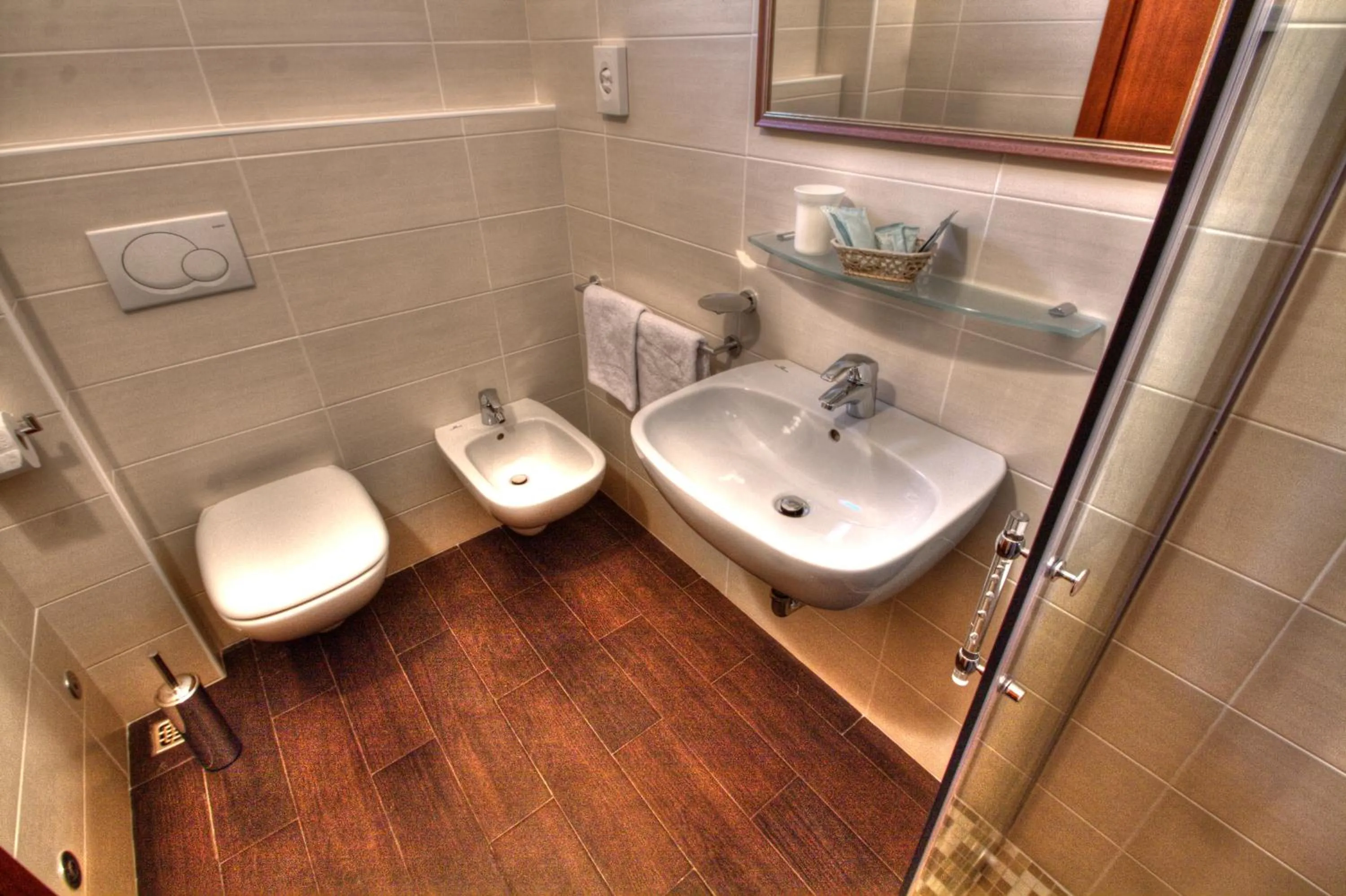 Toilet in Hotel Belmar