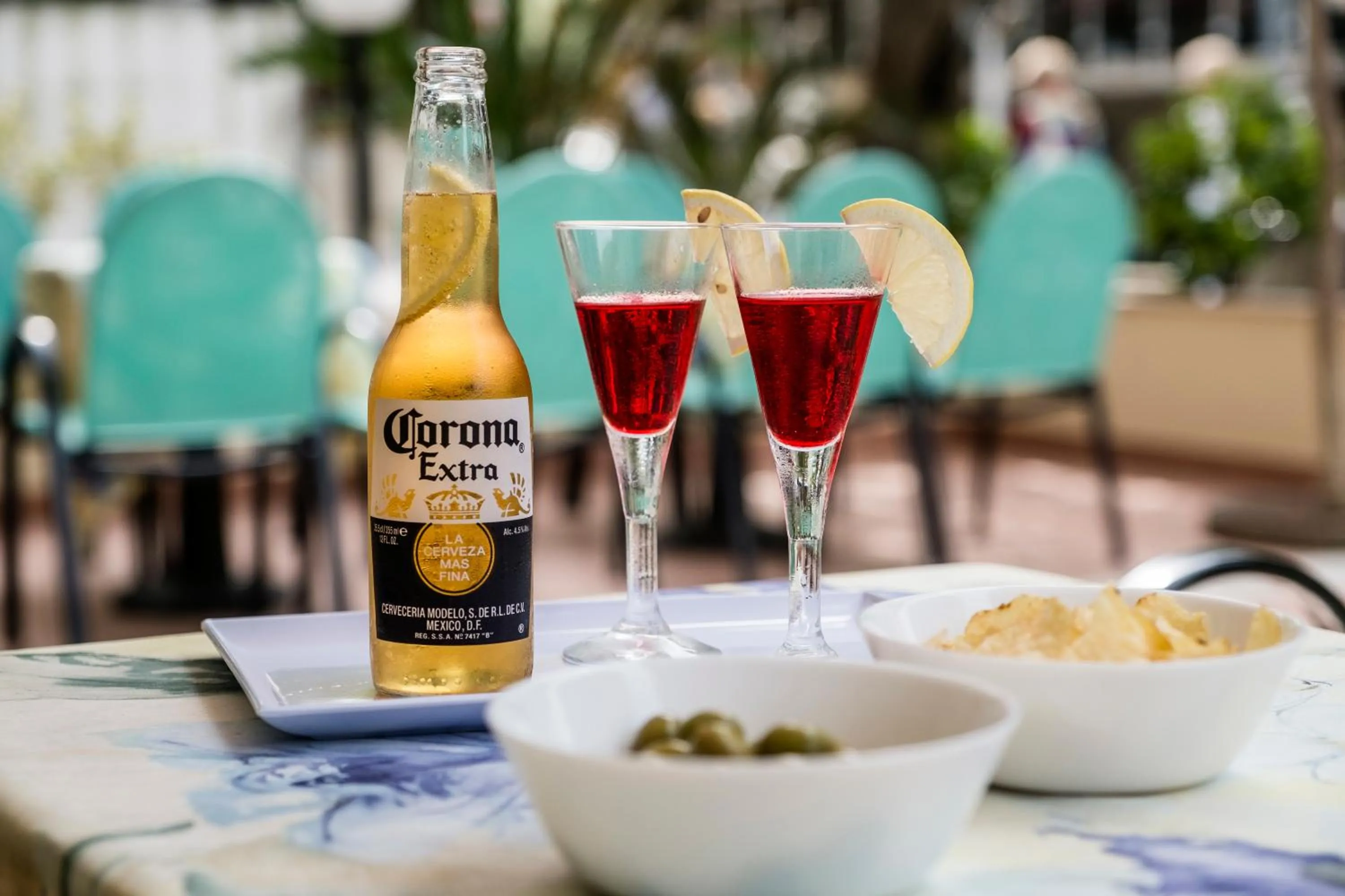 Drinks in Hotel Belmar