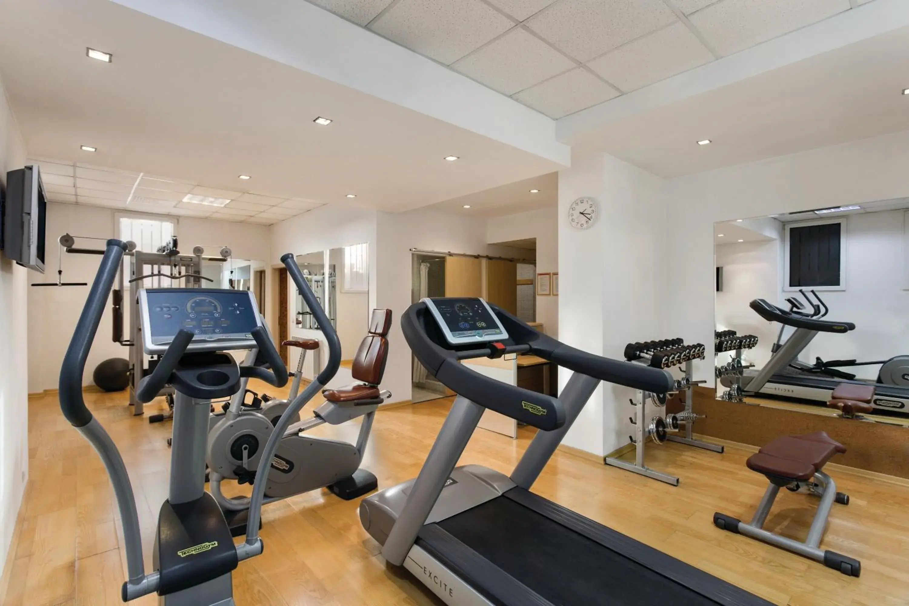 Fitness centre/facilities in Ramada Hotel & Suites by Wyndham Bucharest North Fitness centre/facilities in Ramada Hotel & Suites by Wyndham Bucharest North