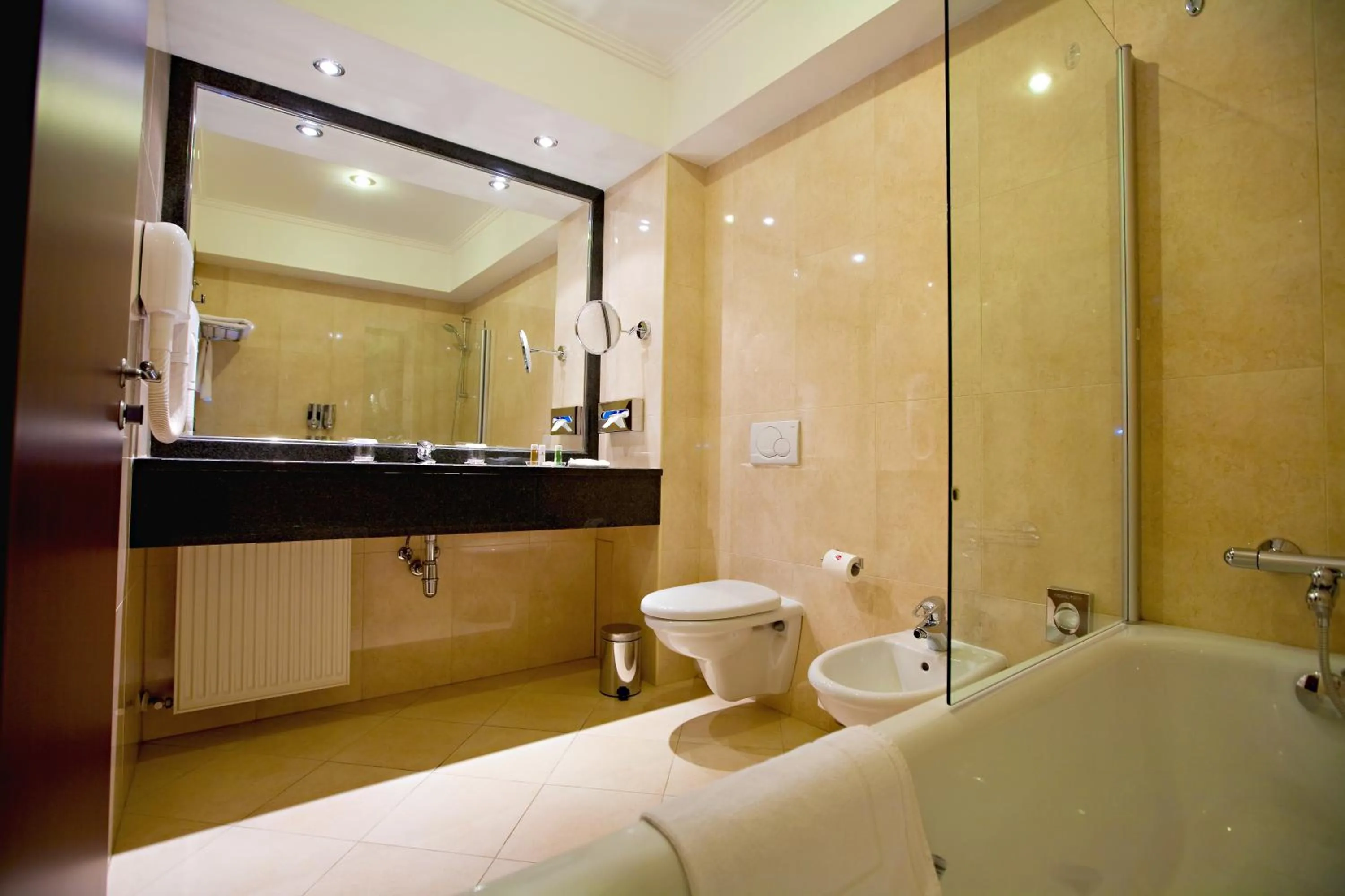 Bathroom in Ramada Hotel & Suites by Wyndham Bucharest North