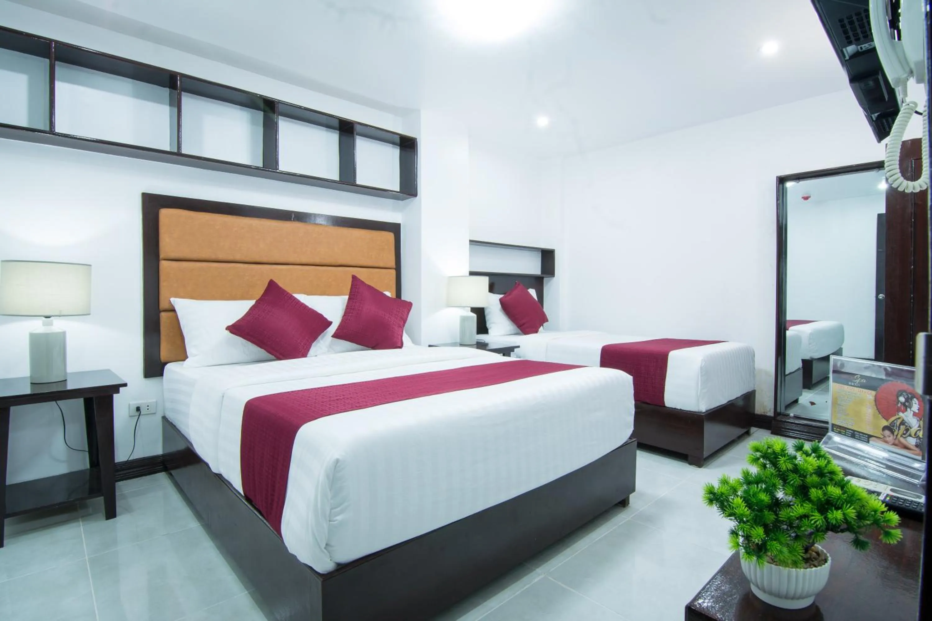 Bedroom, Bed in Diamond Hotel And Resto