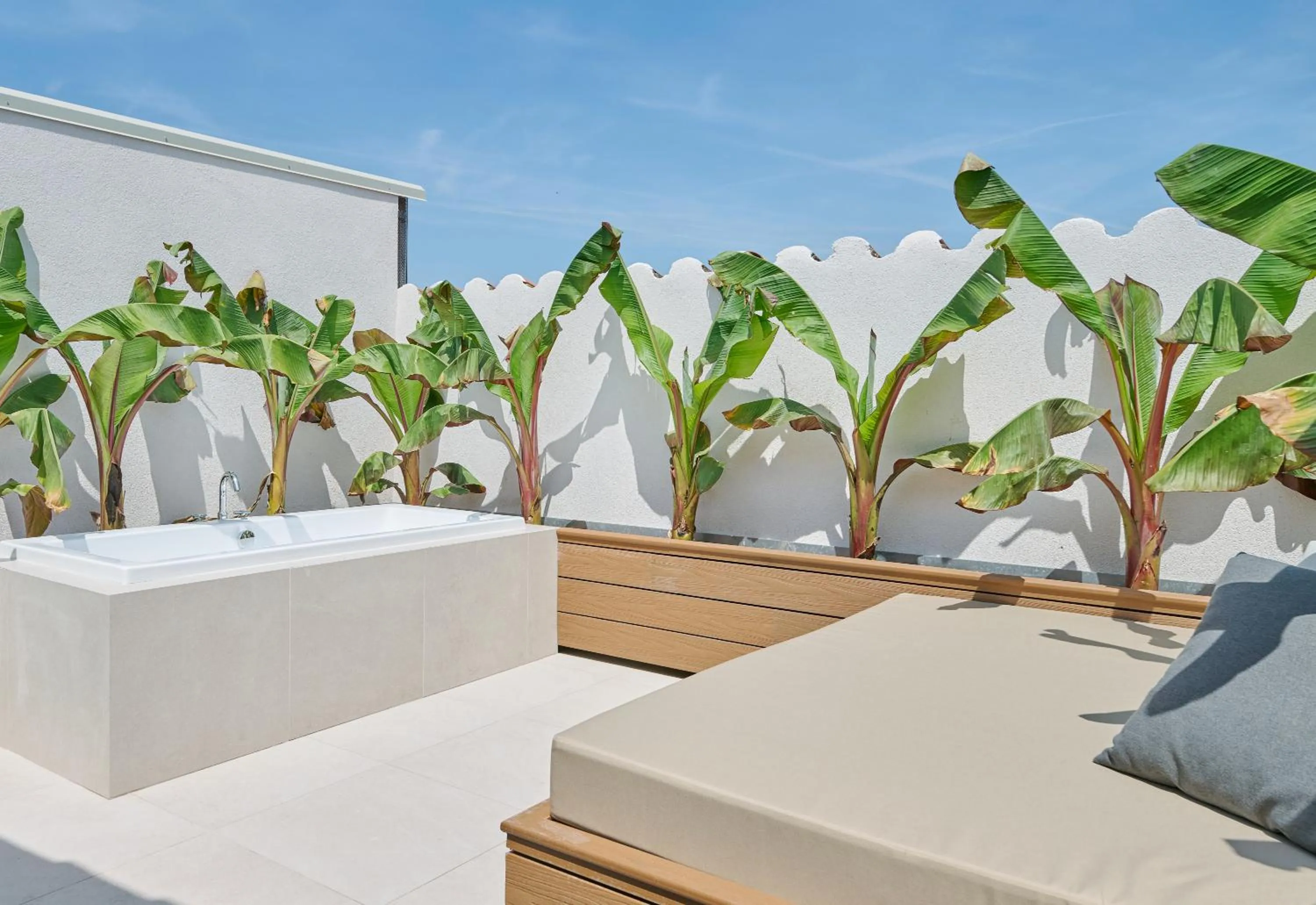 Balcony/Terrace in Hotel restaurant Ceferino