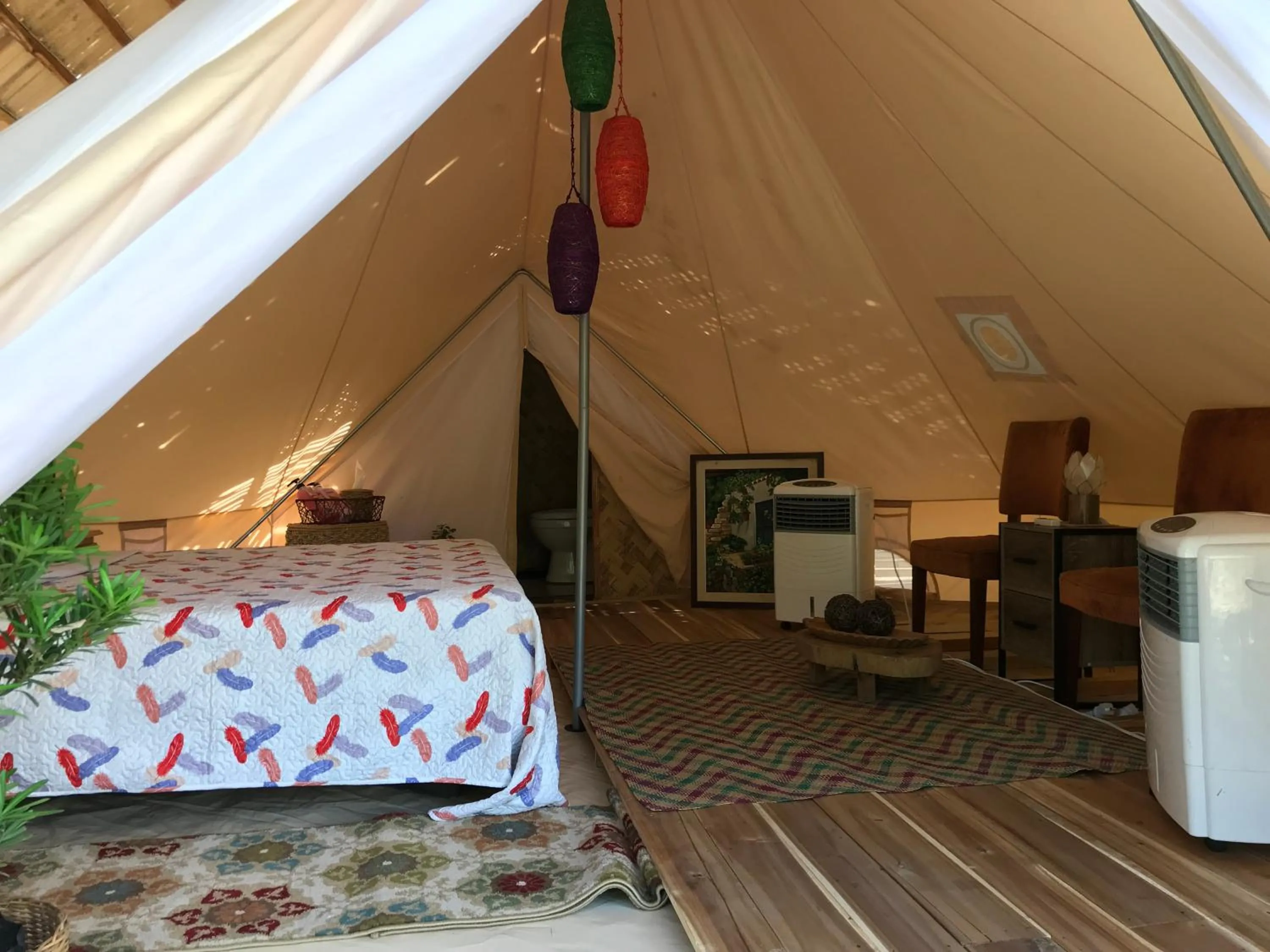 Tent in Balili Farm At Nacpan