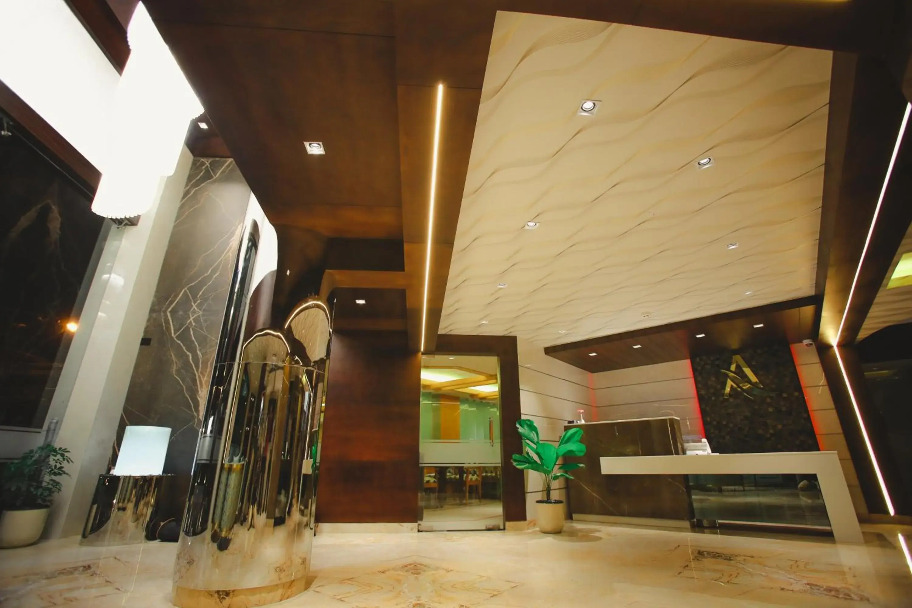 Lobby or reception in Akhil Classic Lobby or reception in Akhil Classic