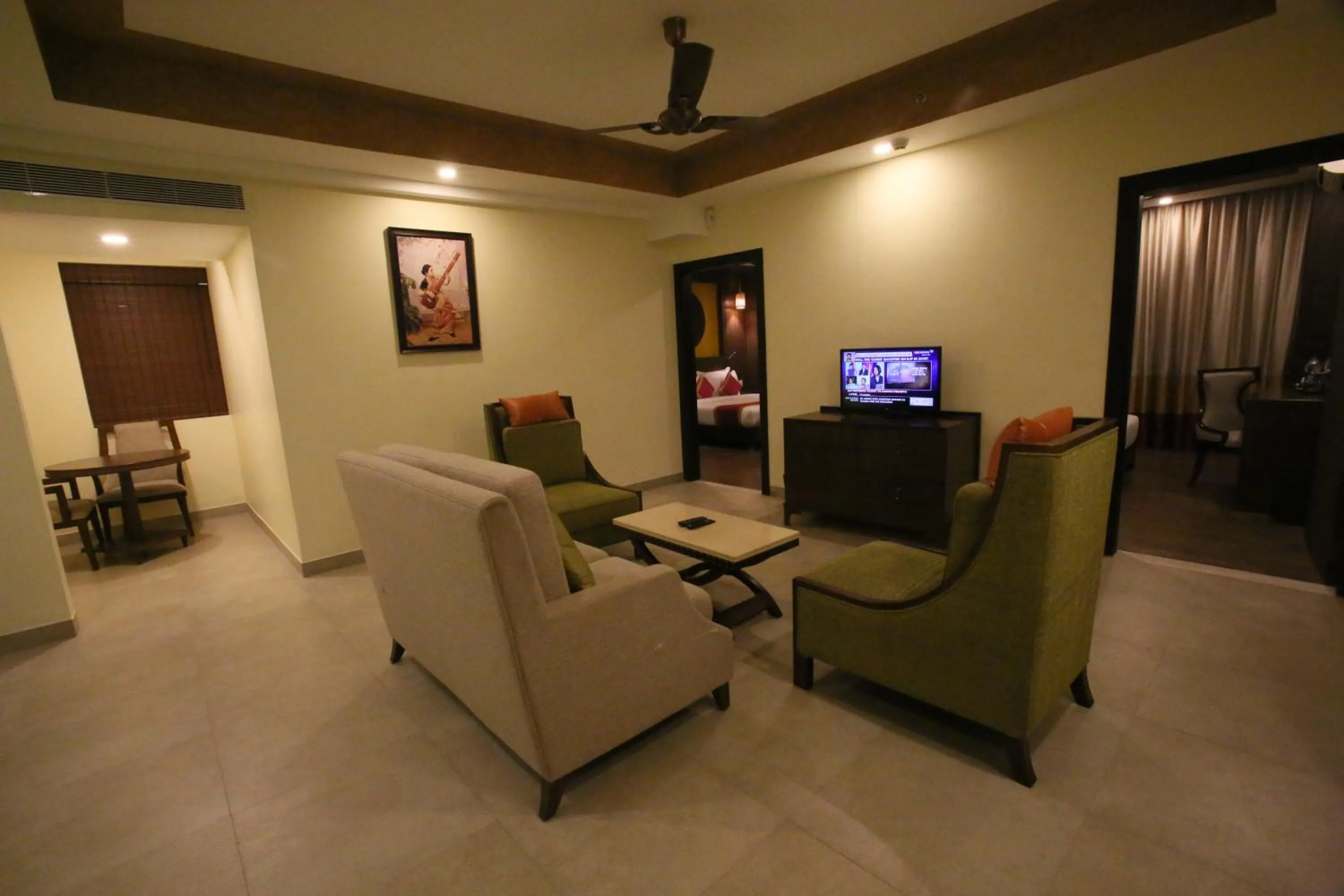 Living room in Vivin Luxury Suites