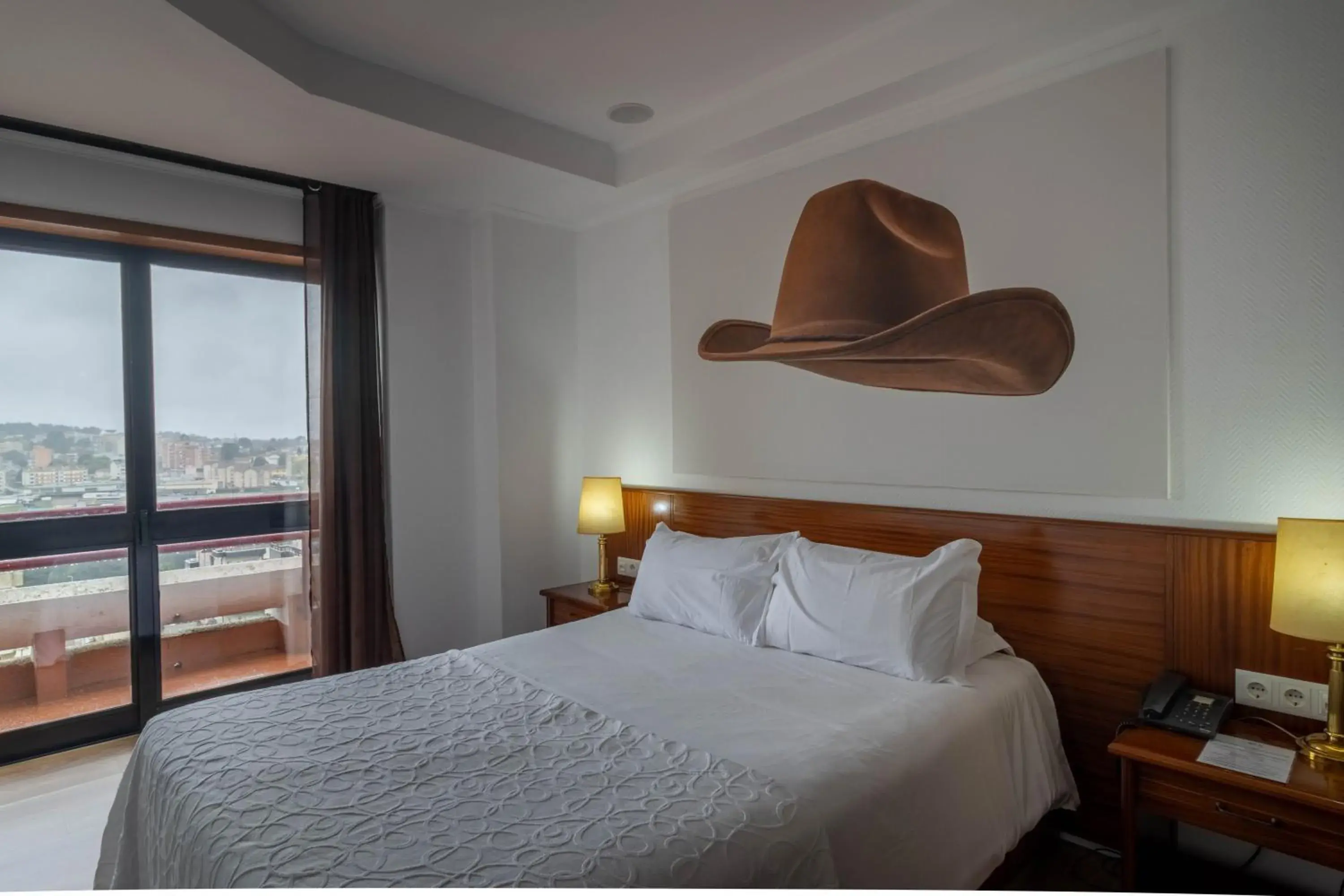 Bed in Hotel A.S. Sao Joao da Madeira Bed in Hotel A.S. Sao Joao da Madeira