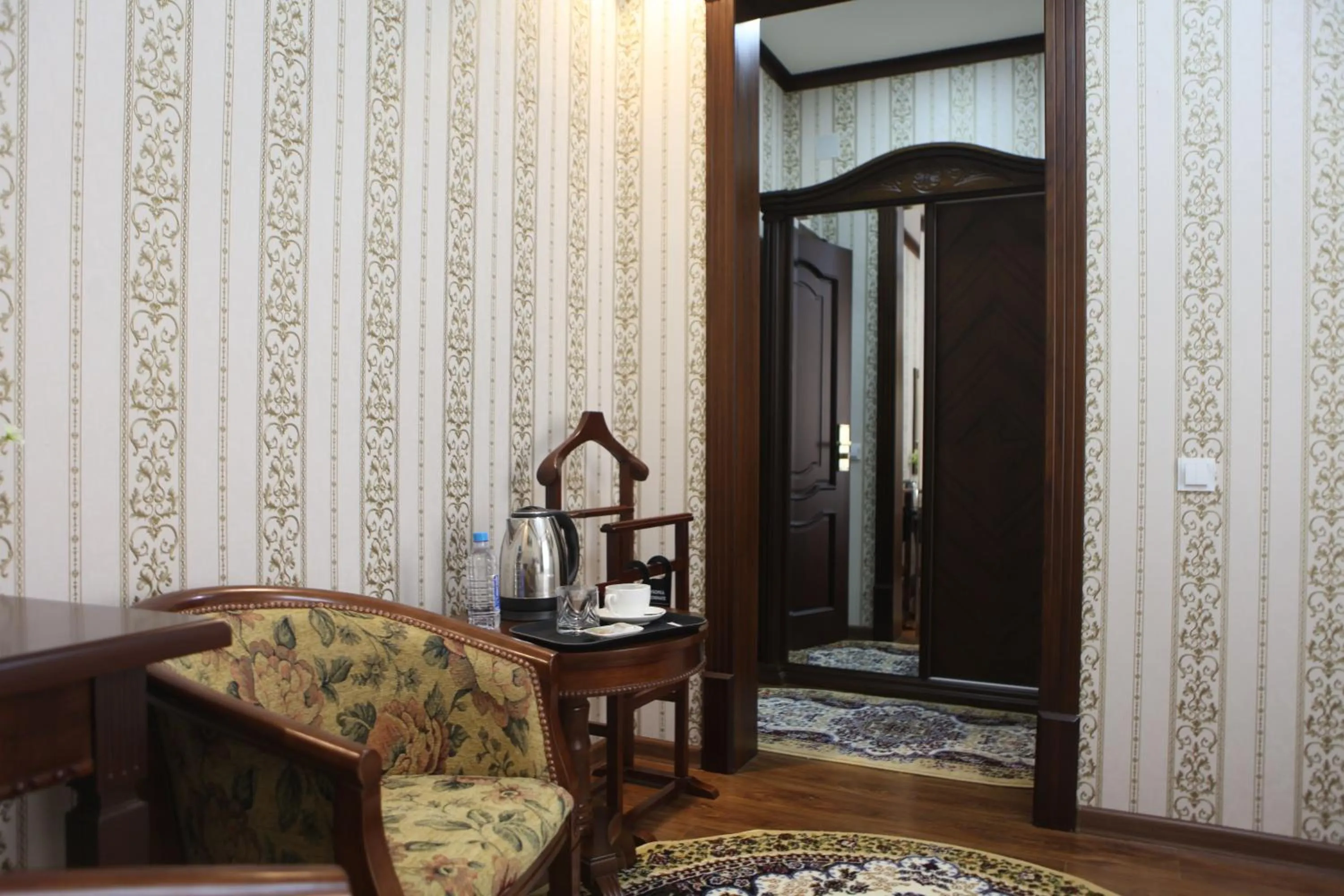 Seating area in Hotel Naxshab