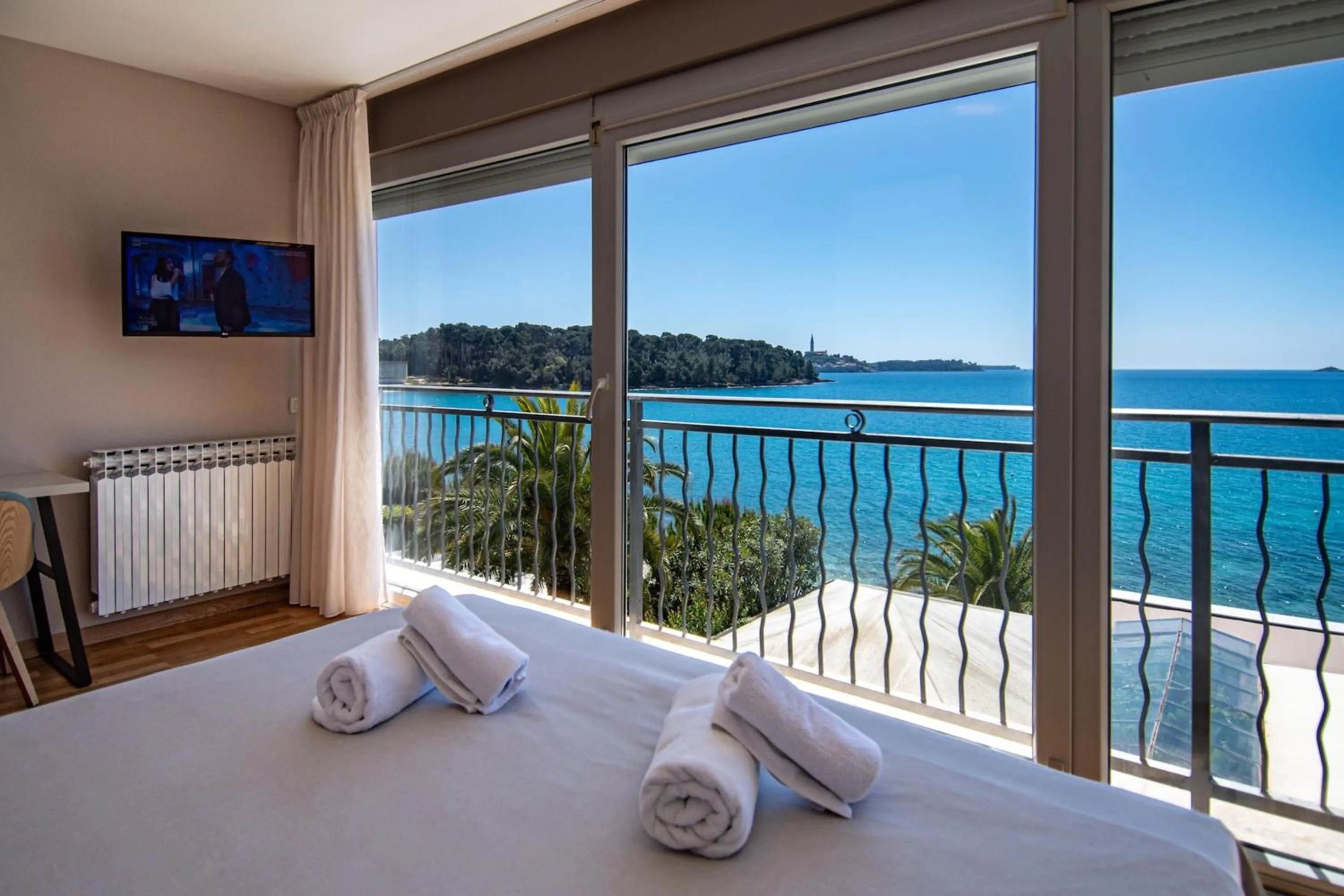 View (from property/room), Bed in Bed & Breakfast Blu Locanda