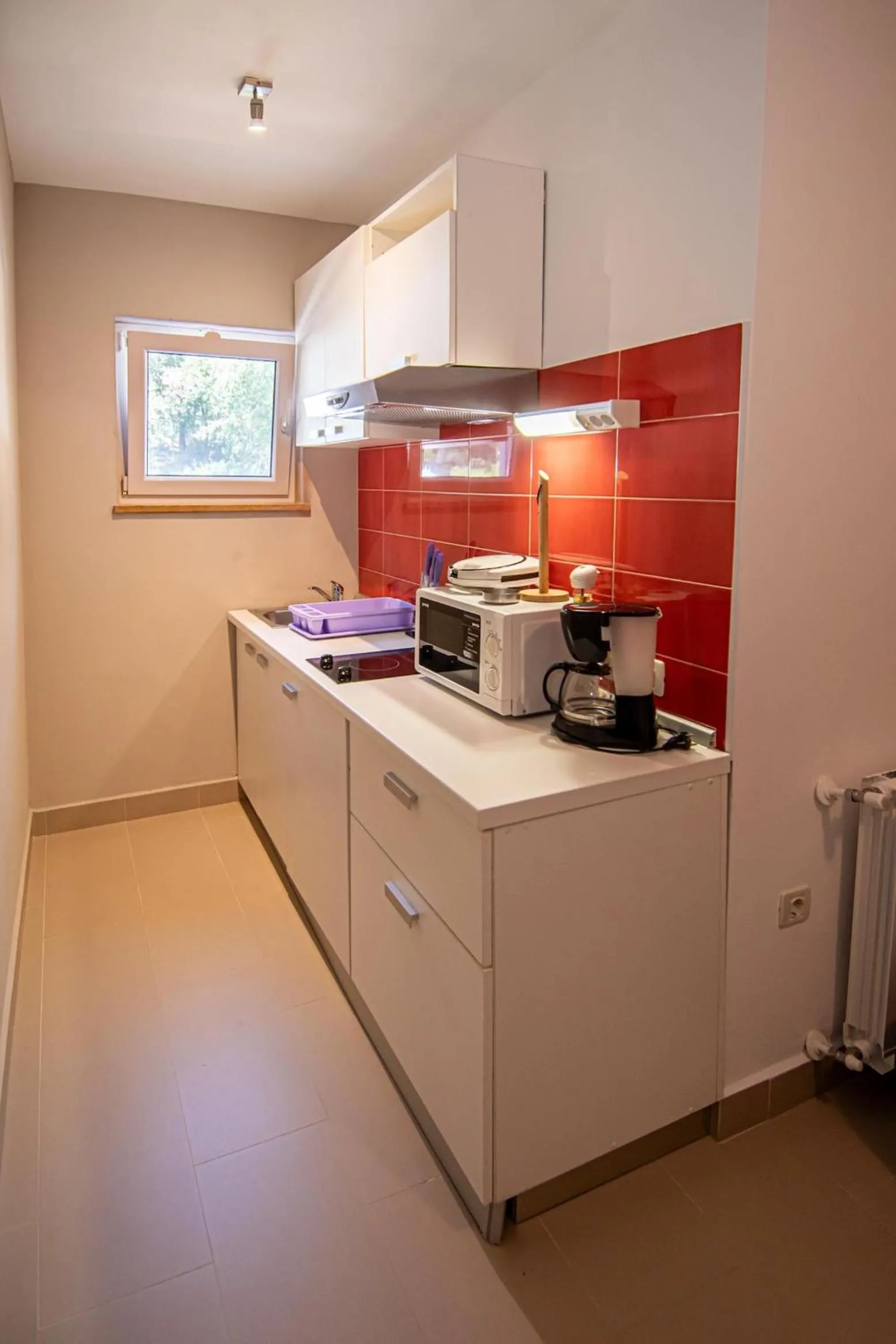 Kitchen or kitchenette in Bed & Breakfast Blu Locanda