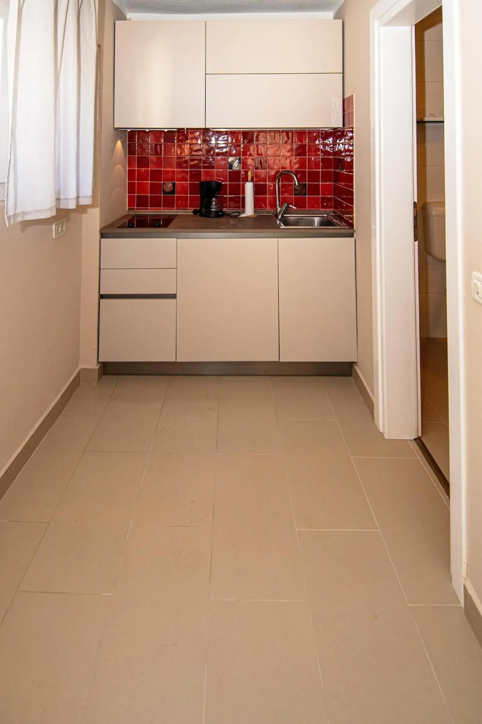 Kitchen or kitchenette in Bed & Breakfast Blu Locanda
