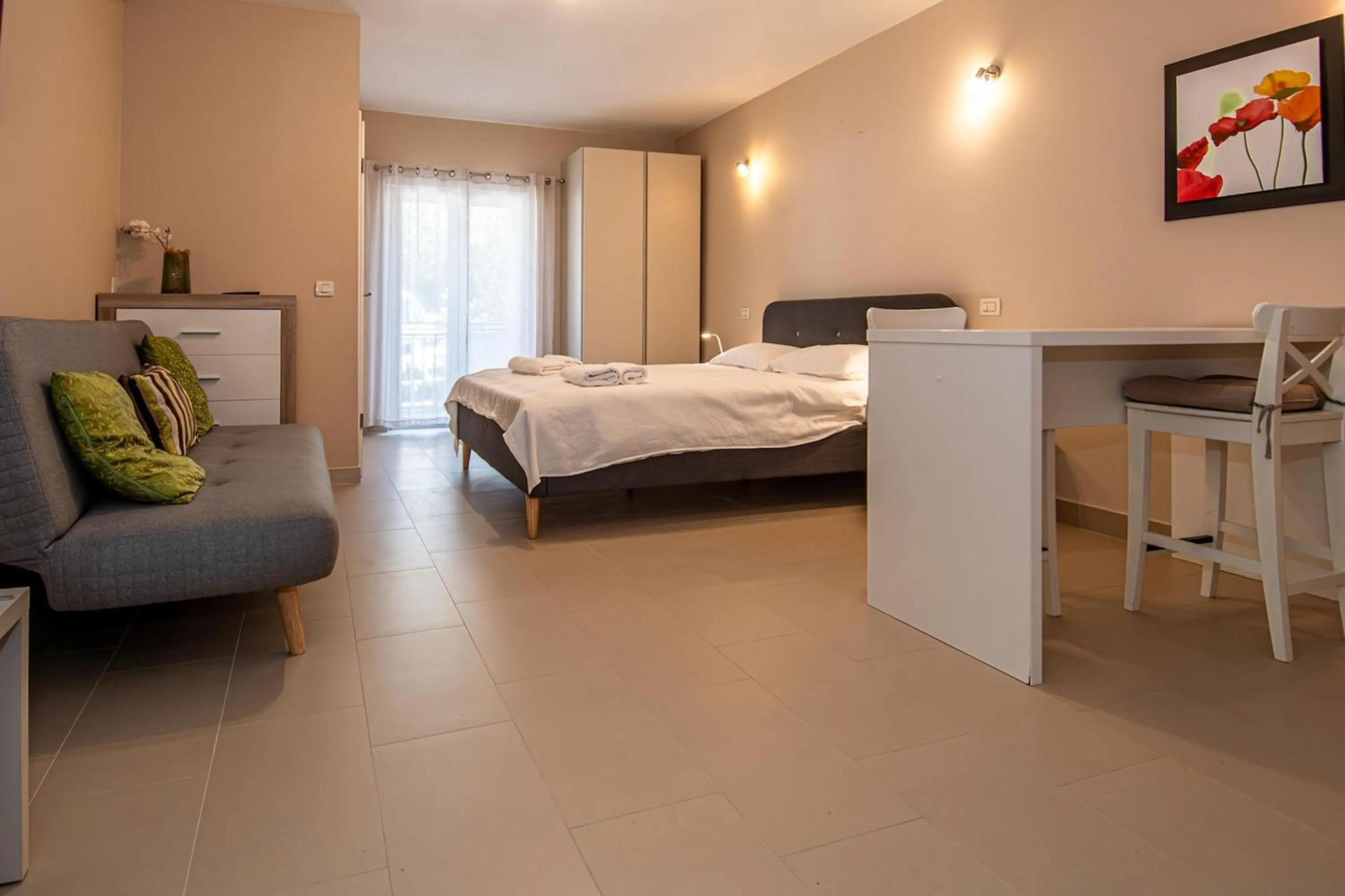 Bedroom, Bed in Bed & Breakfast Blu Locanda