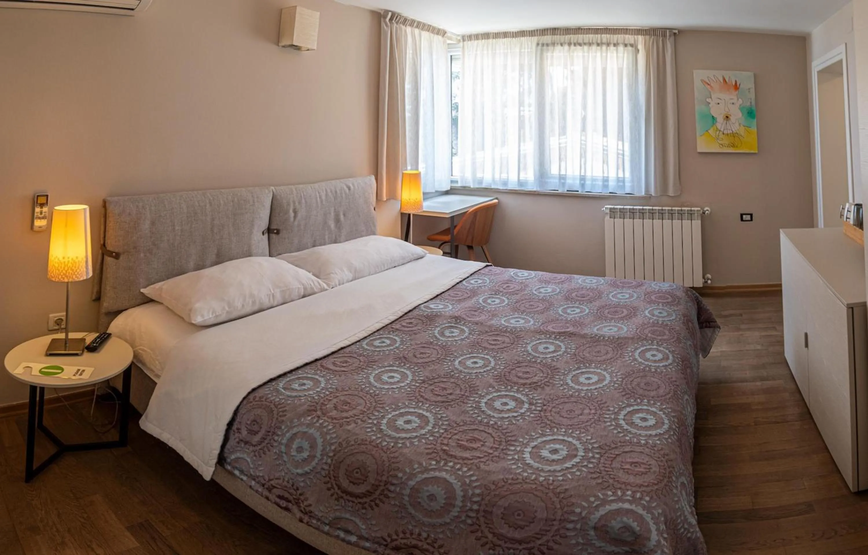 Bedroom, Bed in Bed & Breakfast Blu Locanda