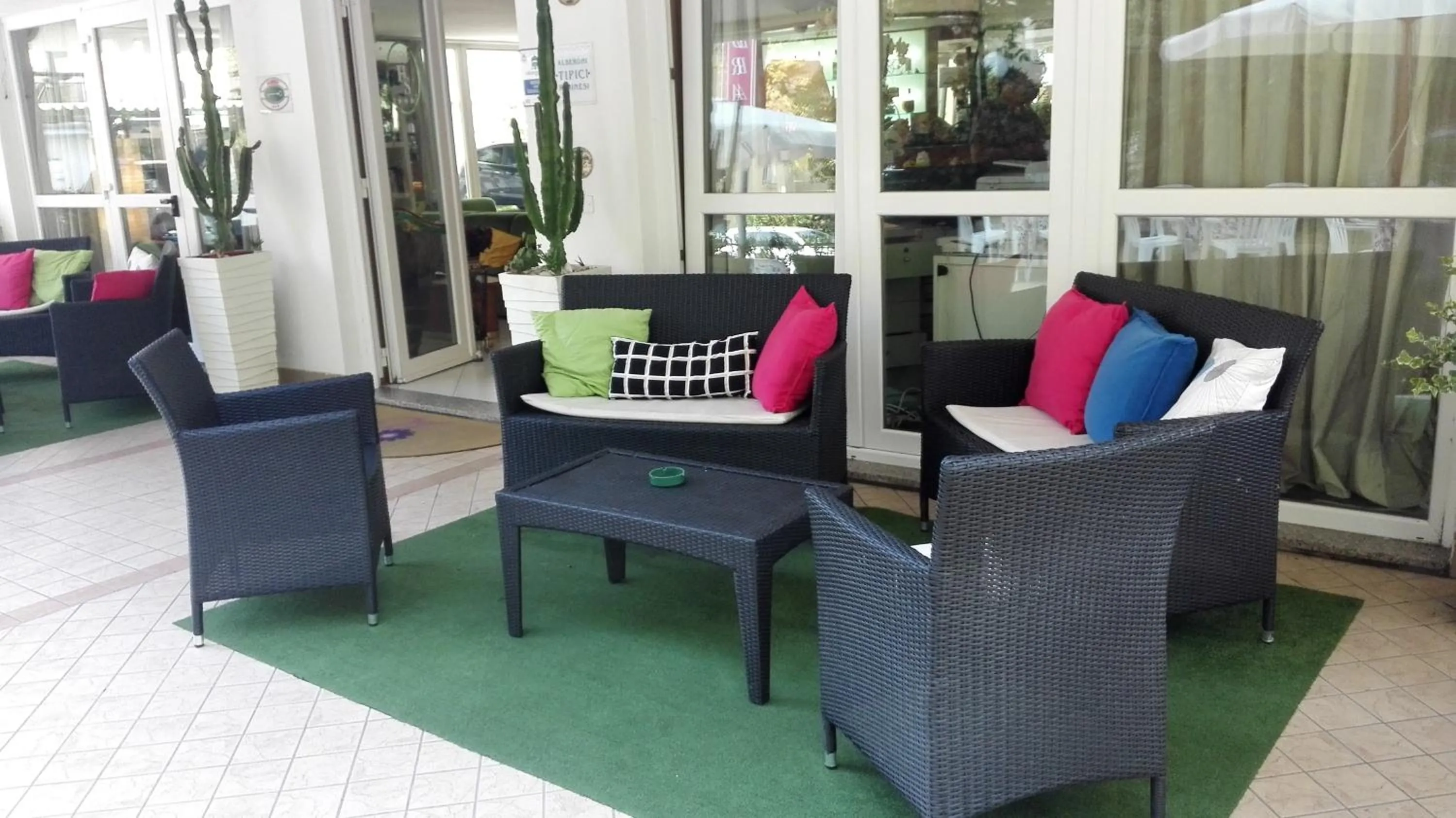 Garden in Hotel Sandra