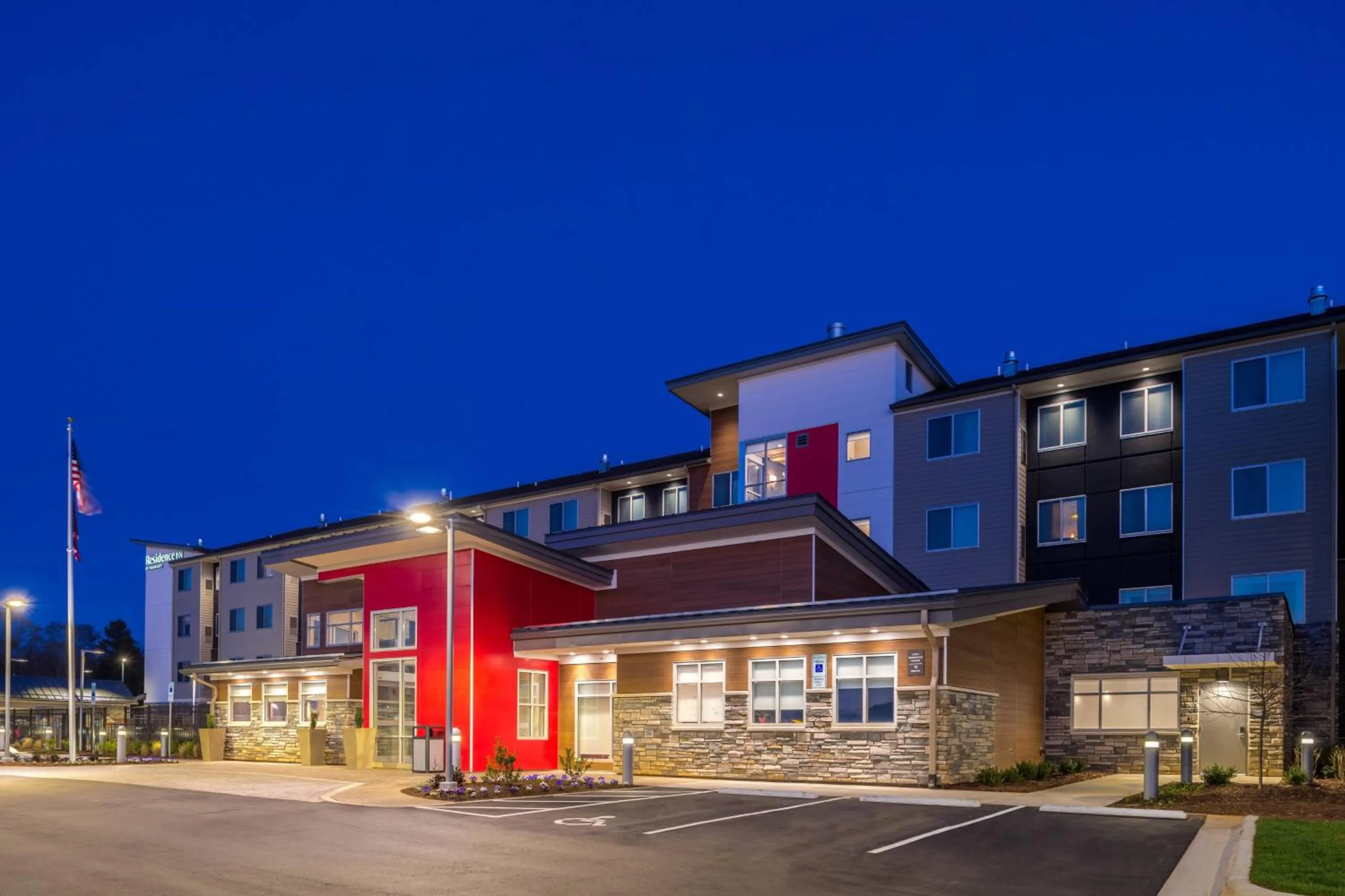 Property building in Residence Inn by Marriott Charlotte Steele Creek