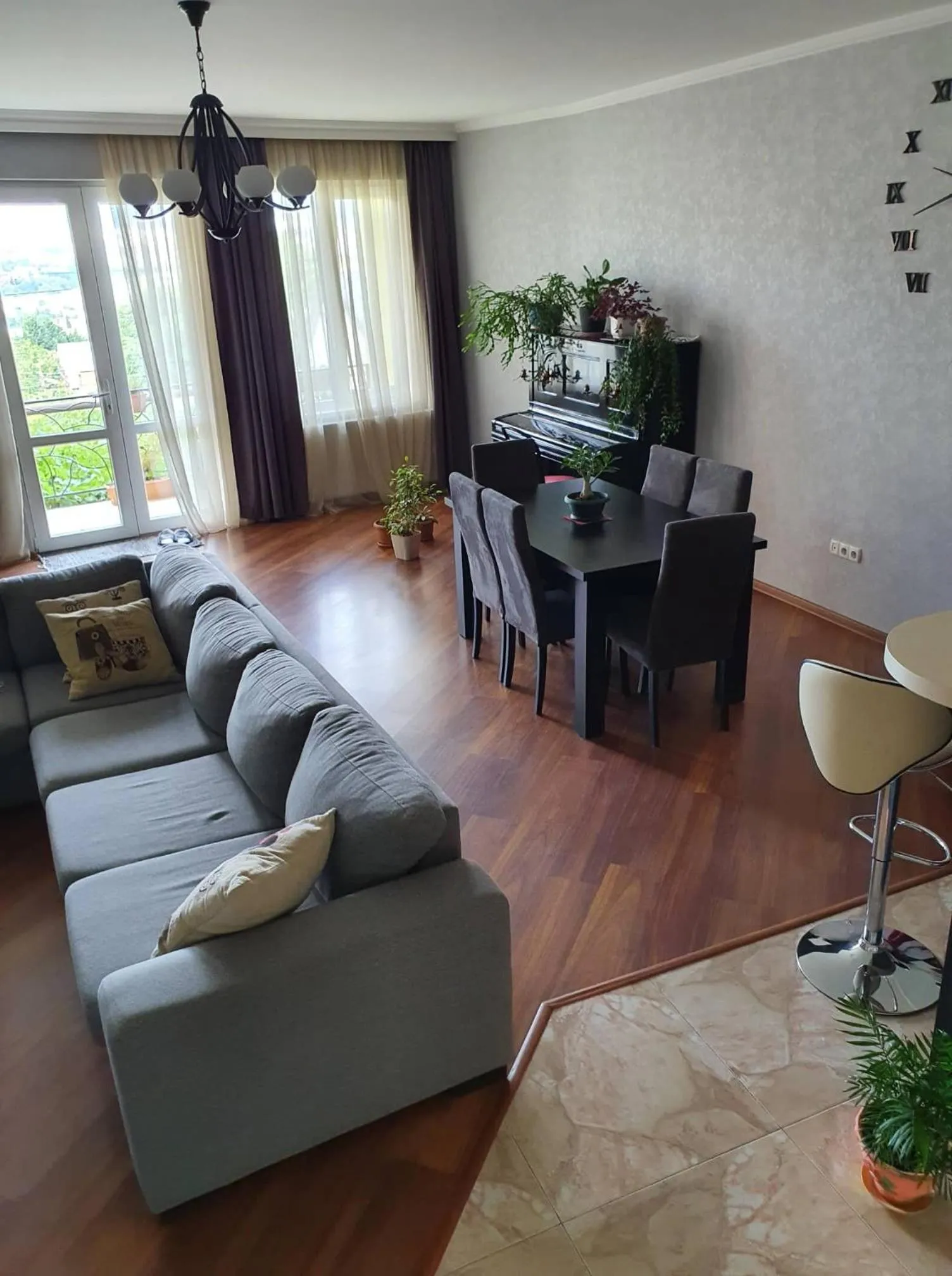 Communal lounge/ TV room in Tbilisi View House