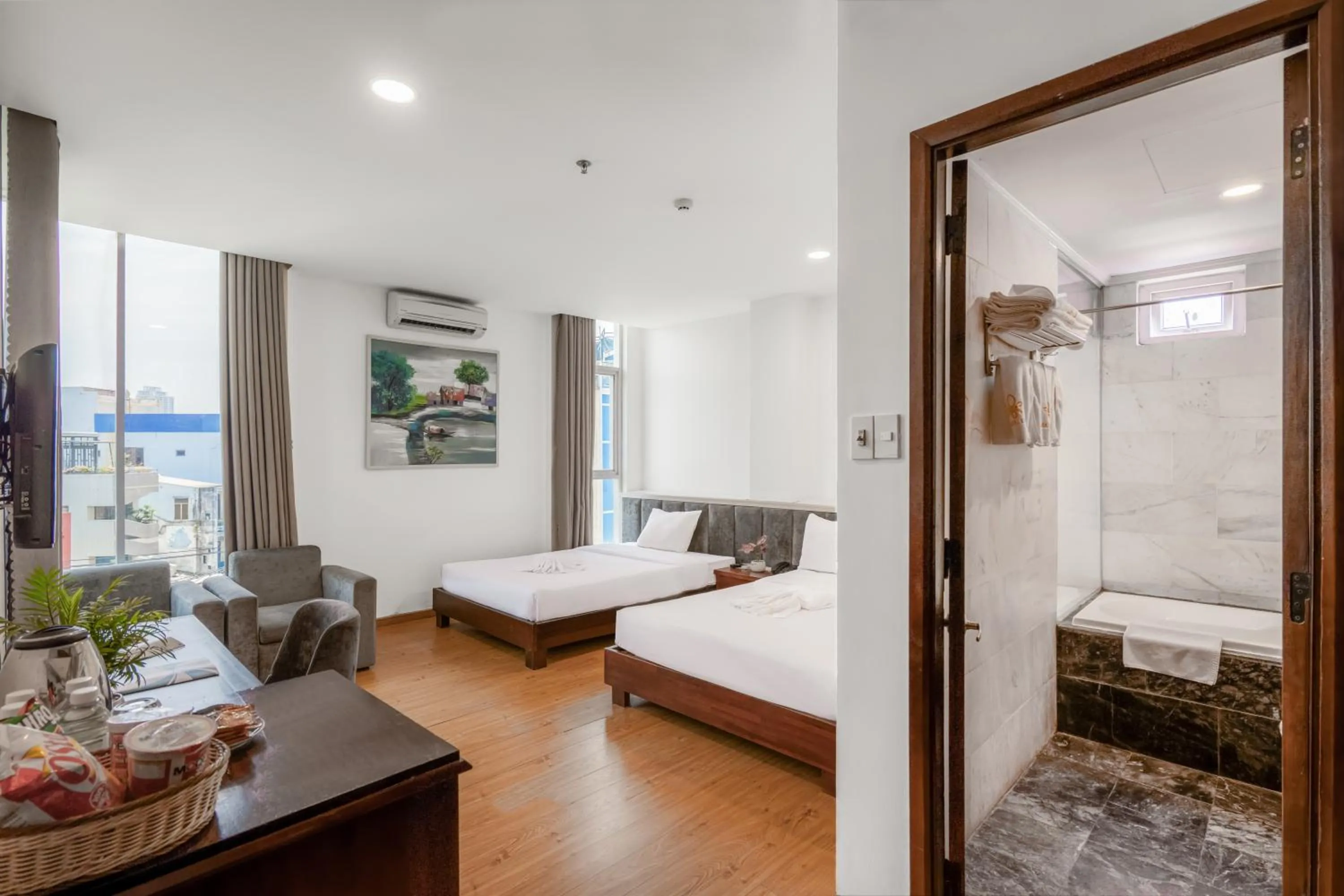 Photo of the whole room, Bed in Tarasa Hotel