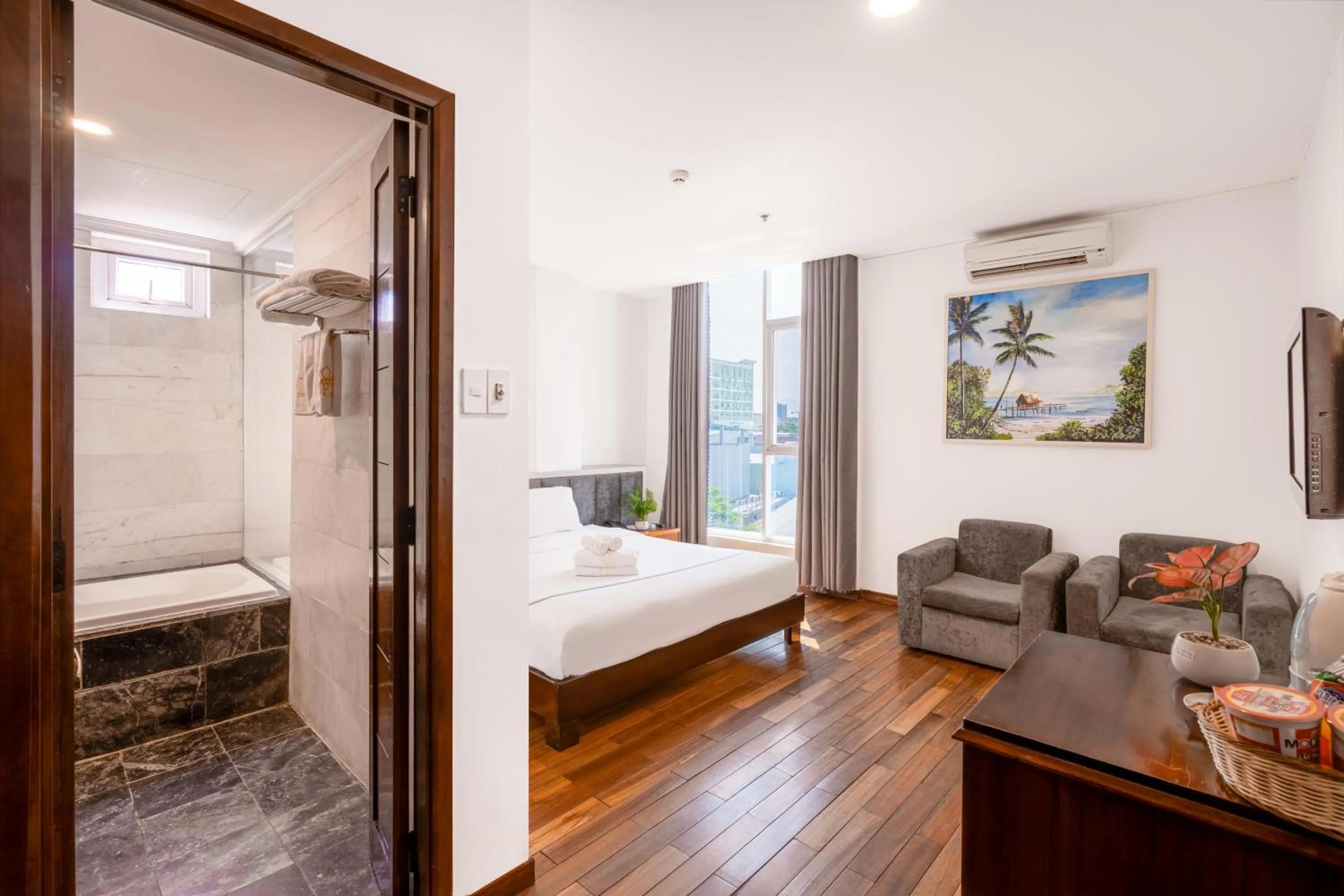 Photo of the whole room, Bed in Tarasa Hotel