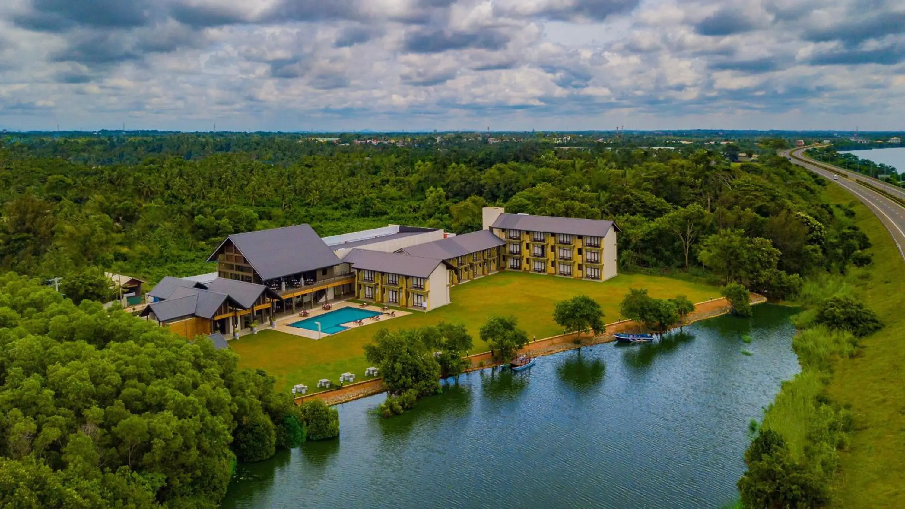 Bird's eye view in Amora Lagoon Hotel Bird's eye view in Amora Lagoon Hotel