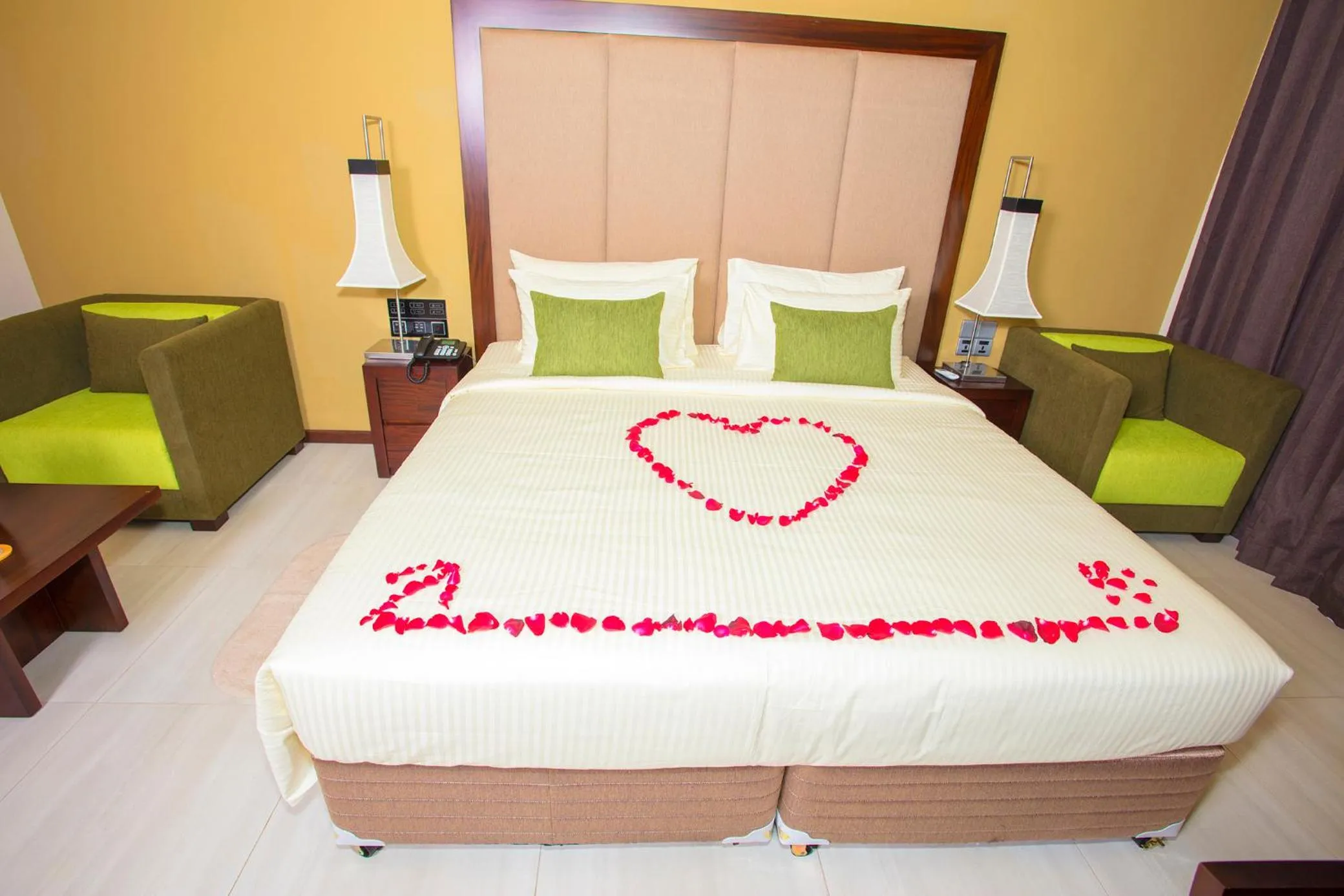 Bedroom, Bed in Amora Lagoon Hotel
