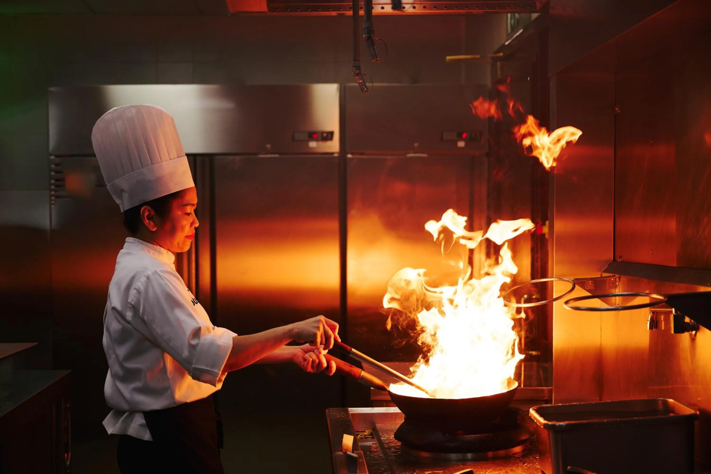 Staff in Dusit Doha Hotel