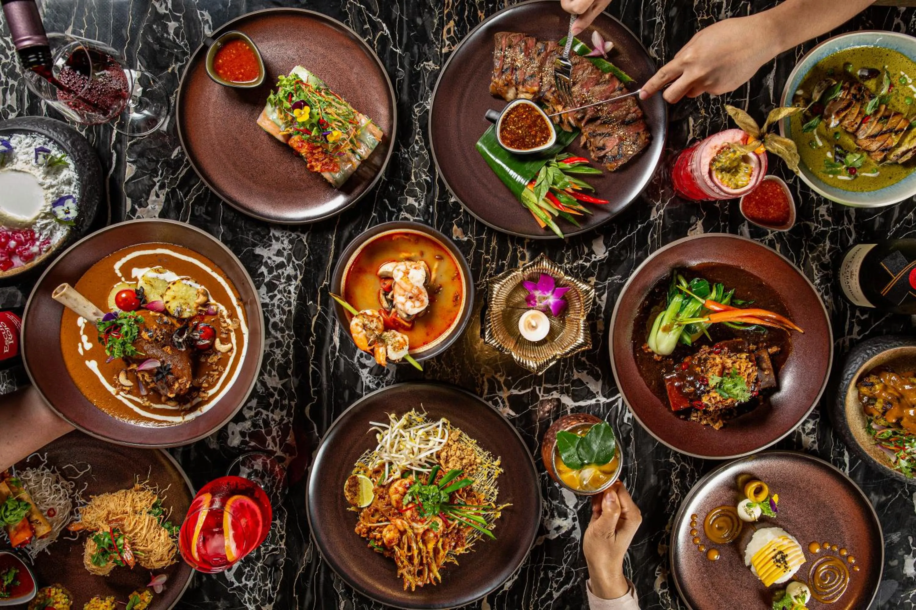 Food and drinks in Dusit Doha Hotel