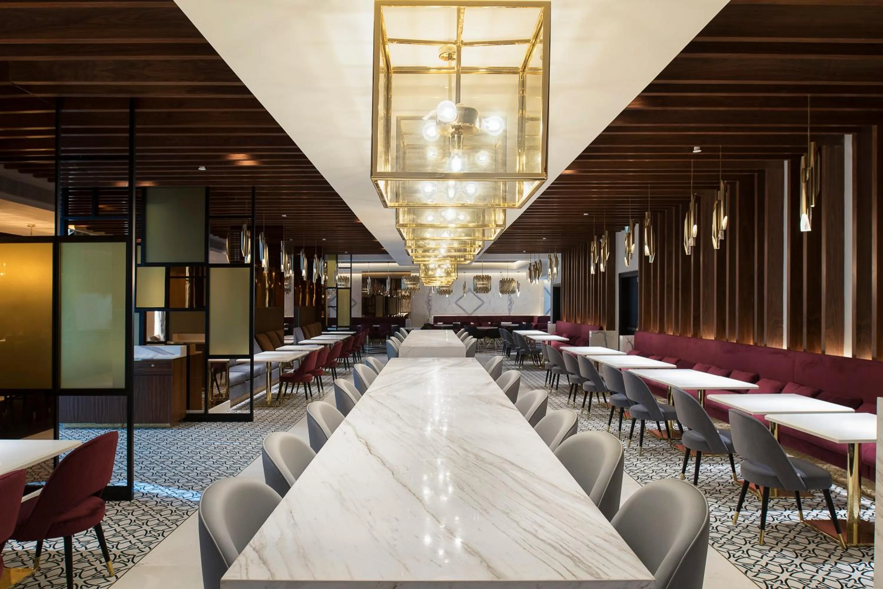 Restaurant/places to eat in Dusit Doha Hotel