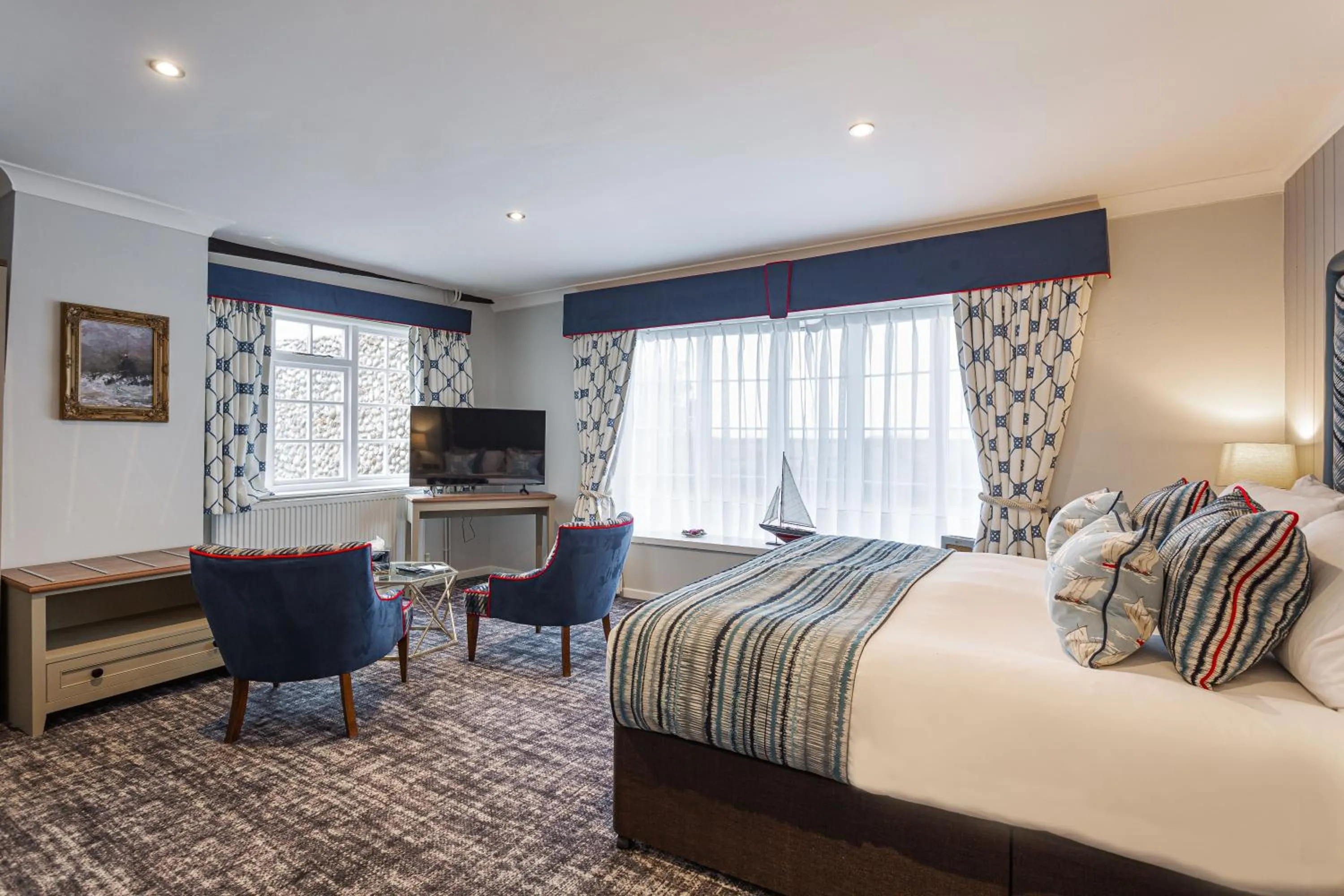 Bed in The Manor Coastal Hotel & Inn, Blakeney - The Coaching Inn Group
