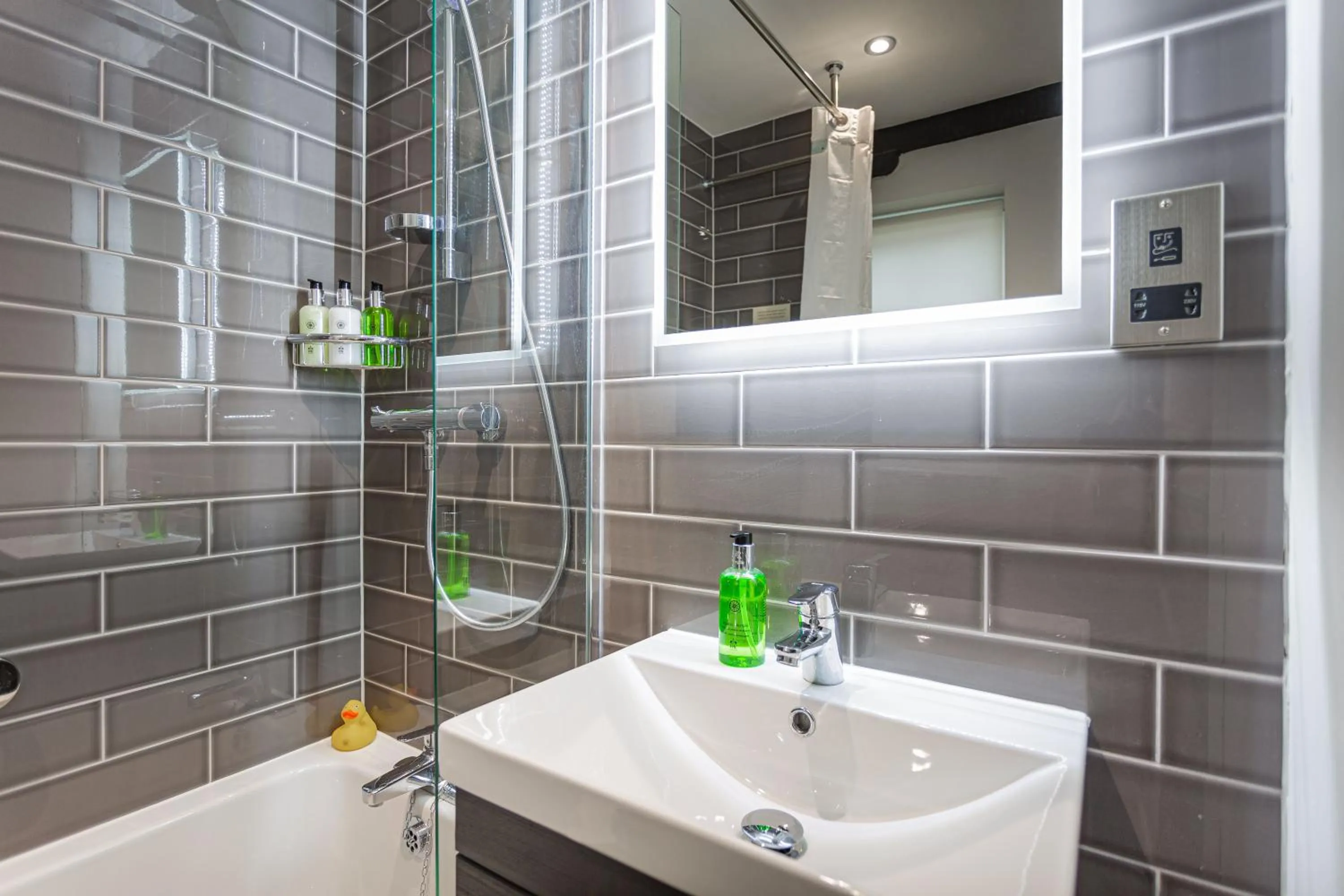 Shower in The Manor Coastal Hotel & Inn, Blakeney - The Coaching Inn Group