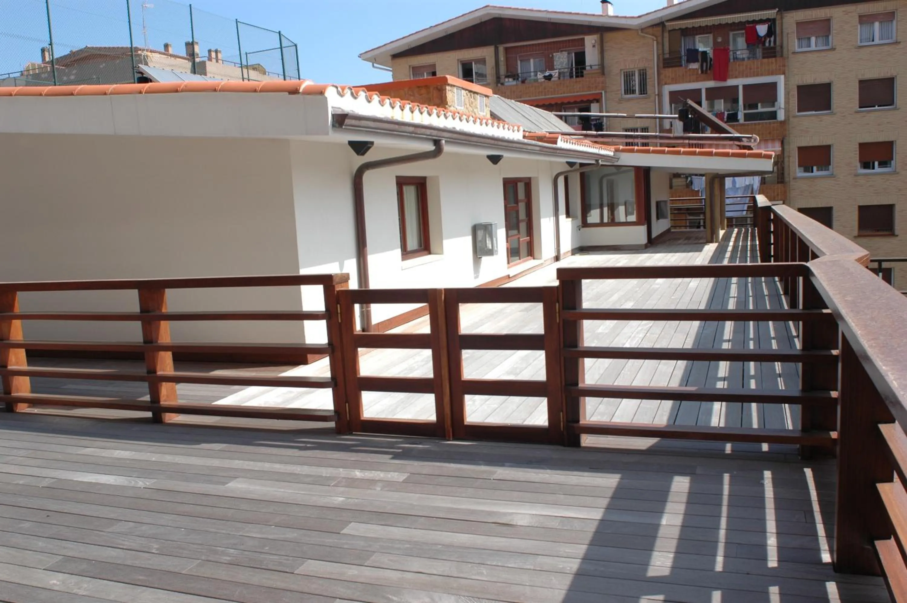 Balcony/Terrace in Albergue Trinkete Etxea