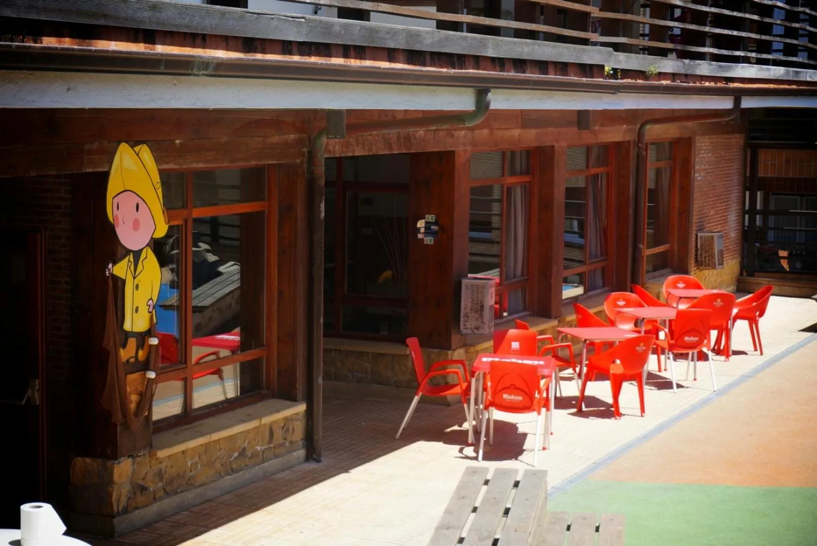 Balcony/Terrace in Albergue Trinkete Etxea