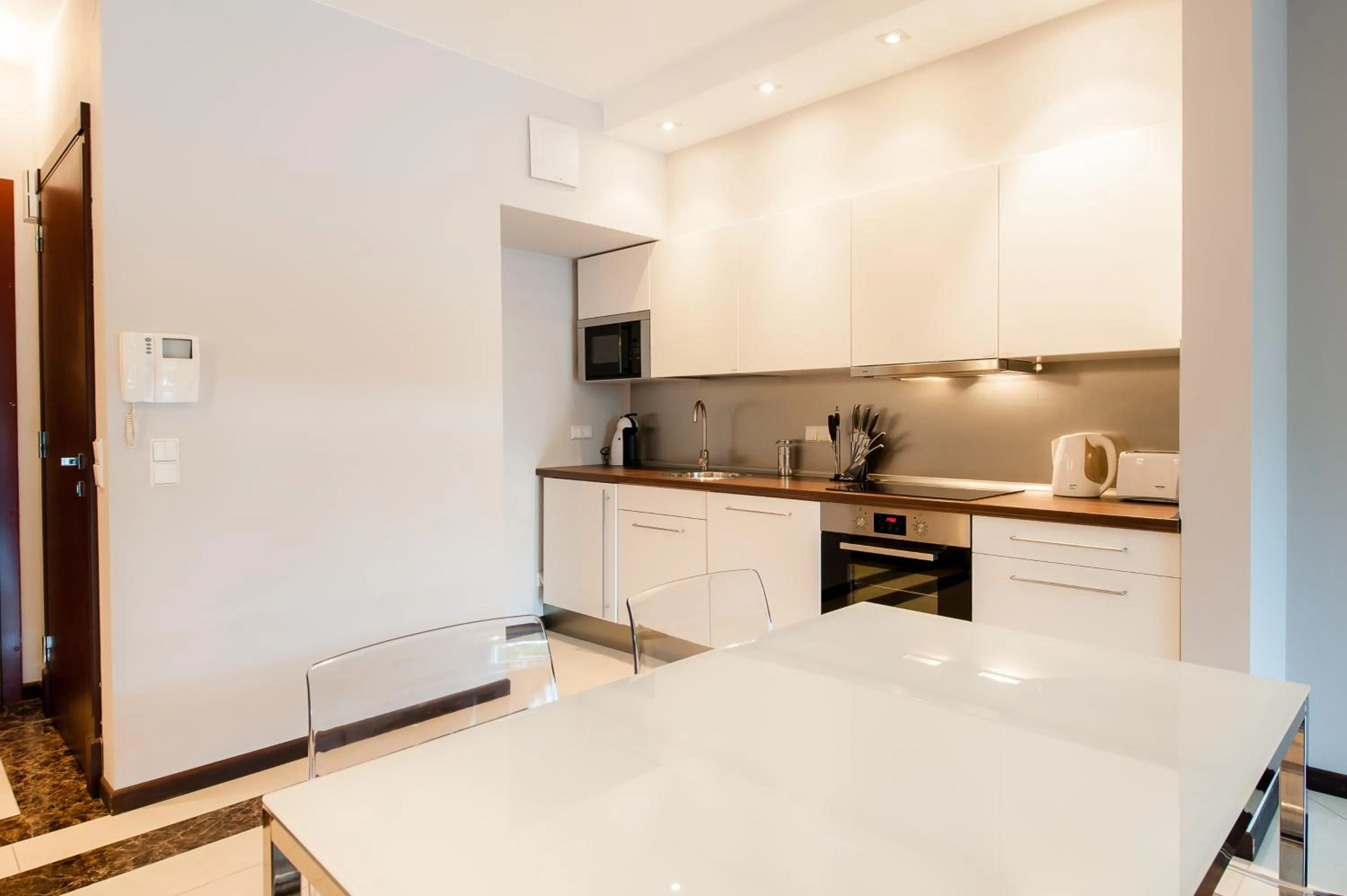 Kitchen or kitchenette in EXCLUSIVE Aparthotel