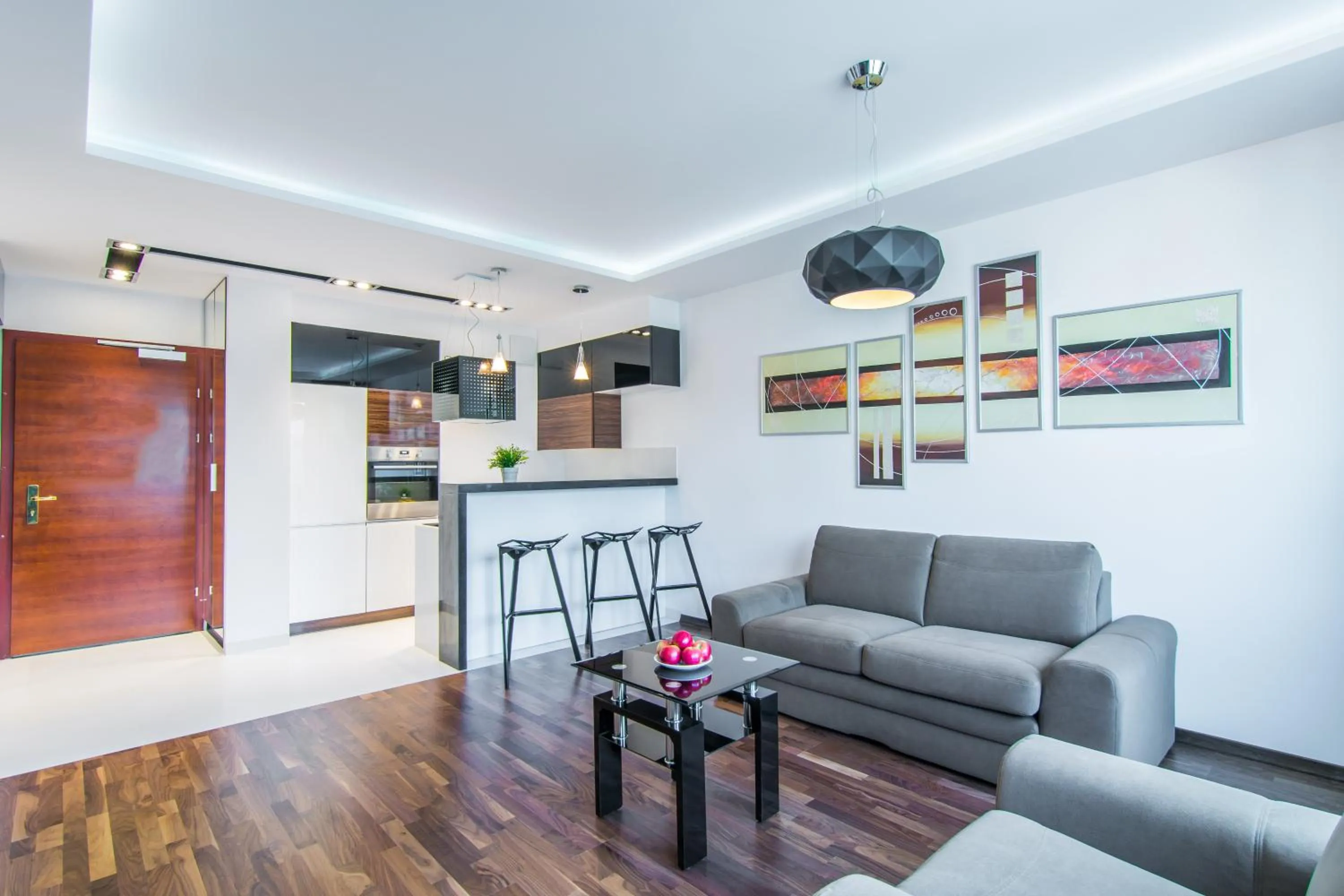 Kitchen or kitchenette in EXCLUSIVE Aparthotel