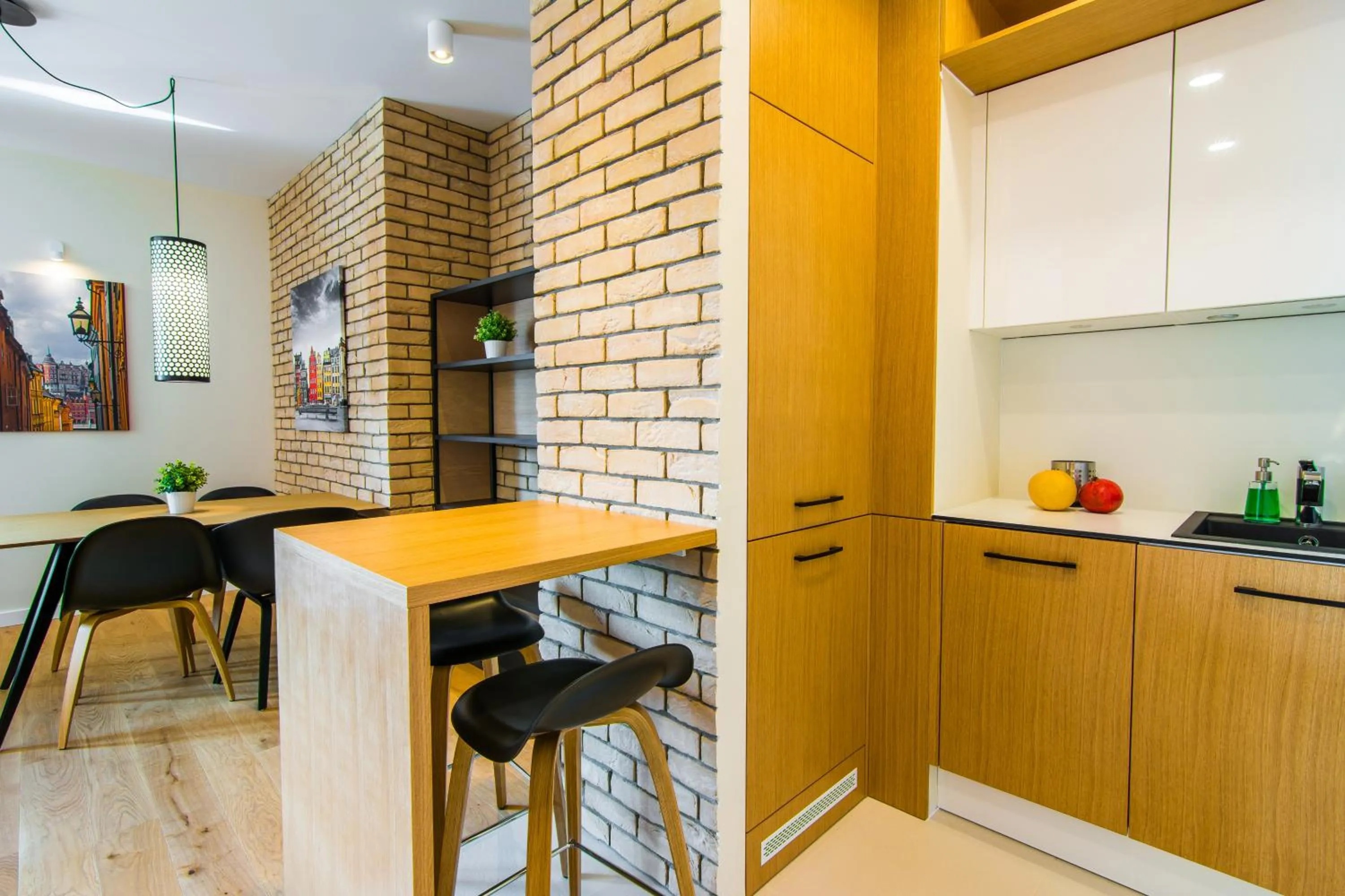 Kitchen or kitchenette in EXCLUSIVE Aparthotel