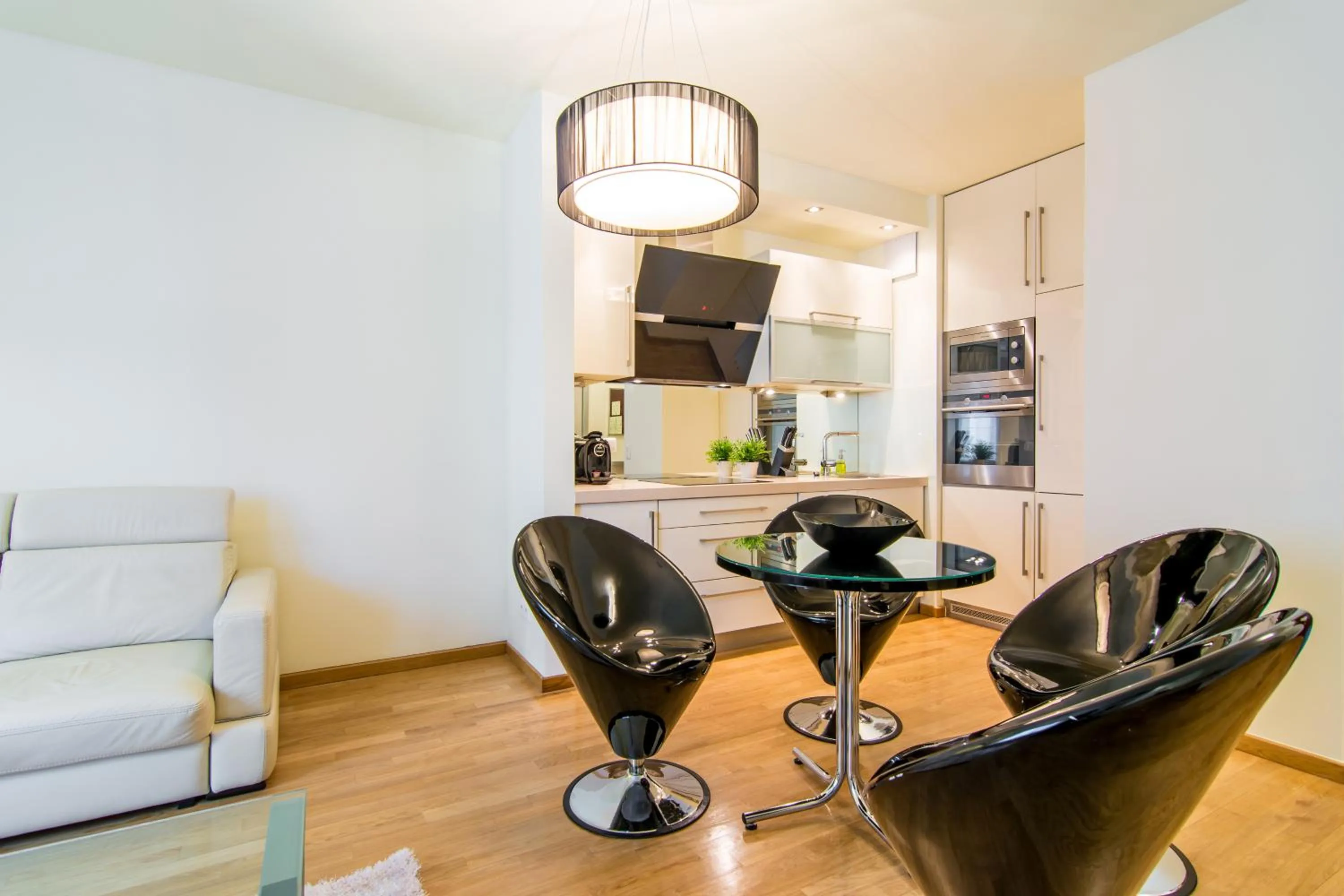 Kitchen or kitchenette in EXCLUSIVE Aparthotel