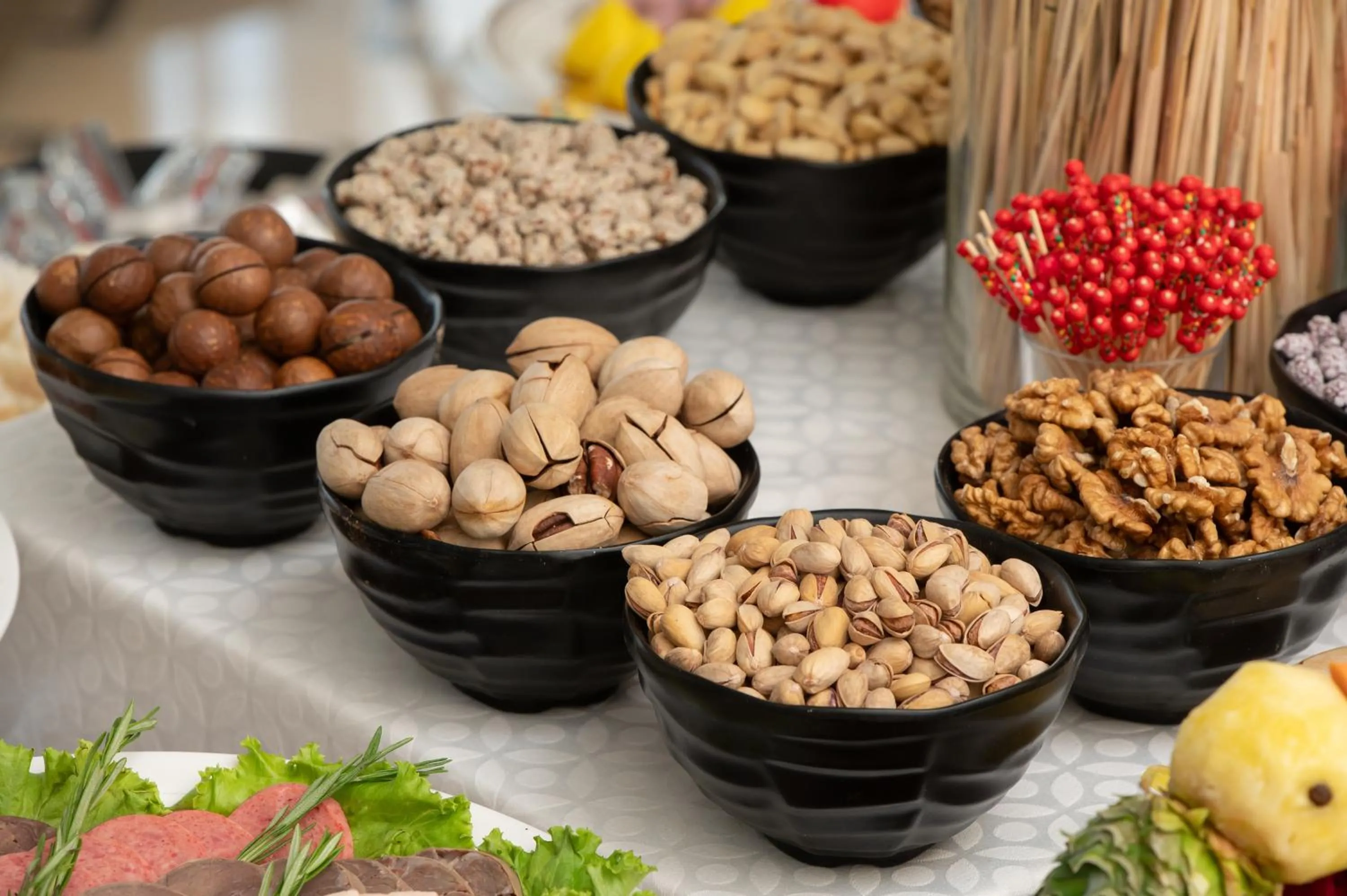 Buffet breakfast in Daniel Hill Hotel