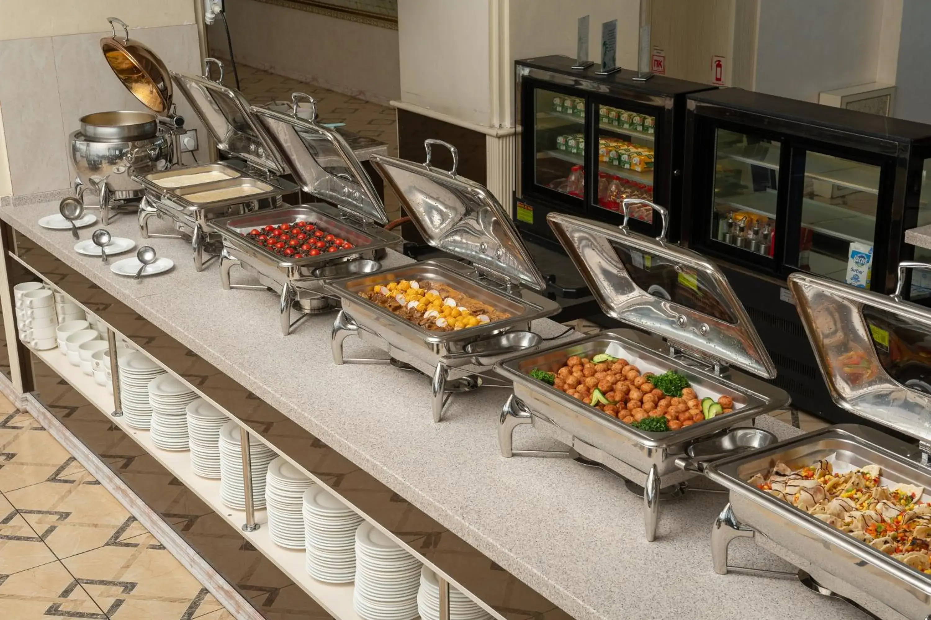 Buffet breakfast in Daniel Hill Hotel Buffet breakfast in Daniel Hill Hotel