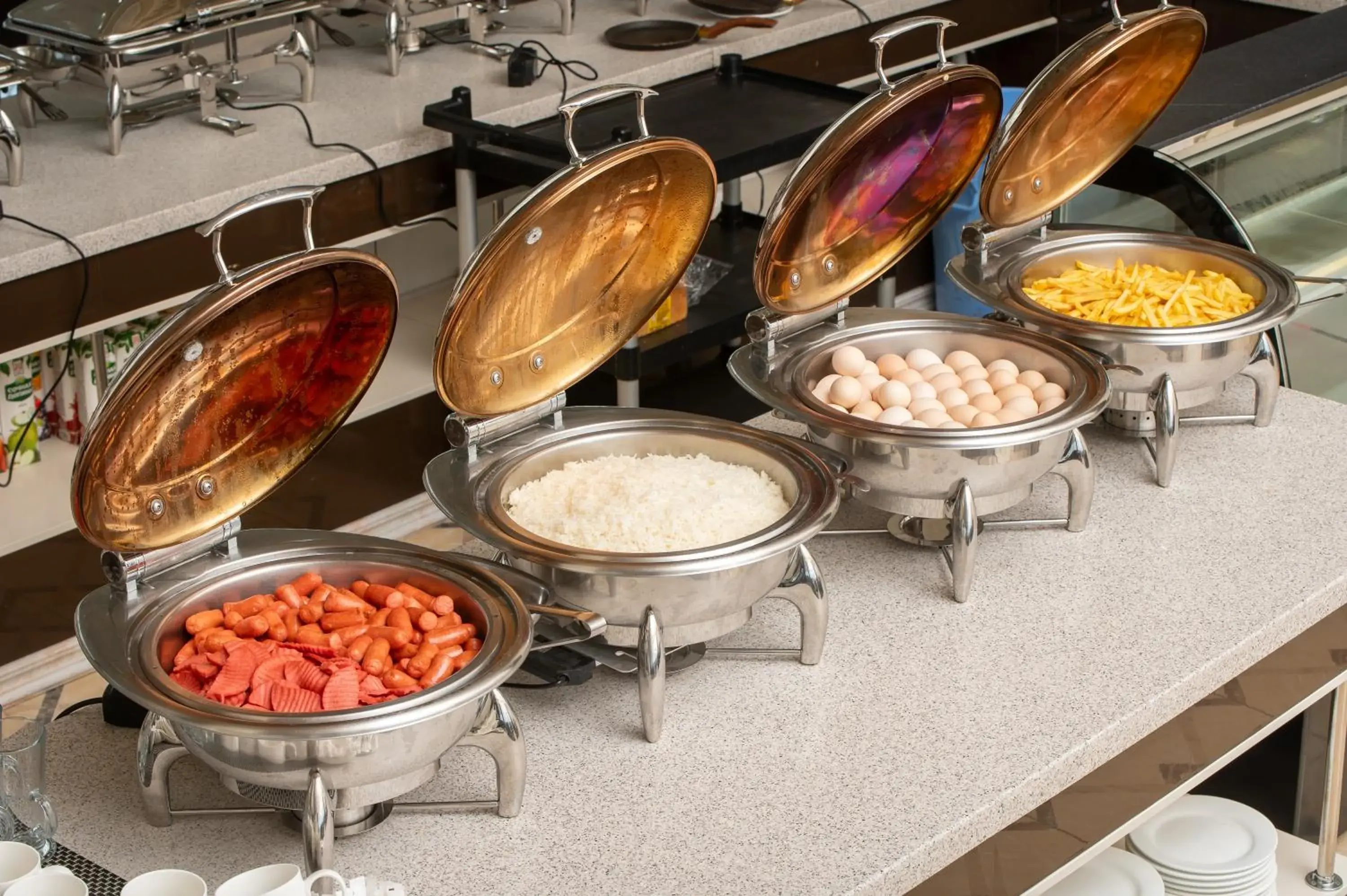 Buffet breakfast in Daniel Hill Hotel Buffet breakfast in Daniel Hill Hotel