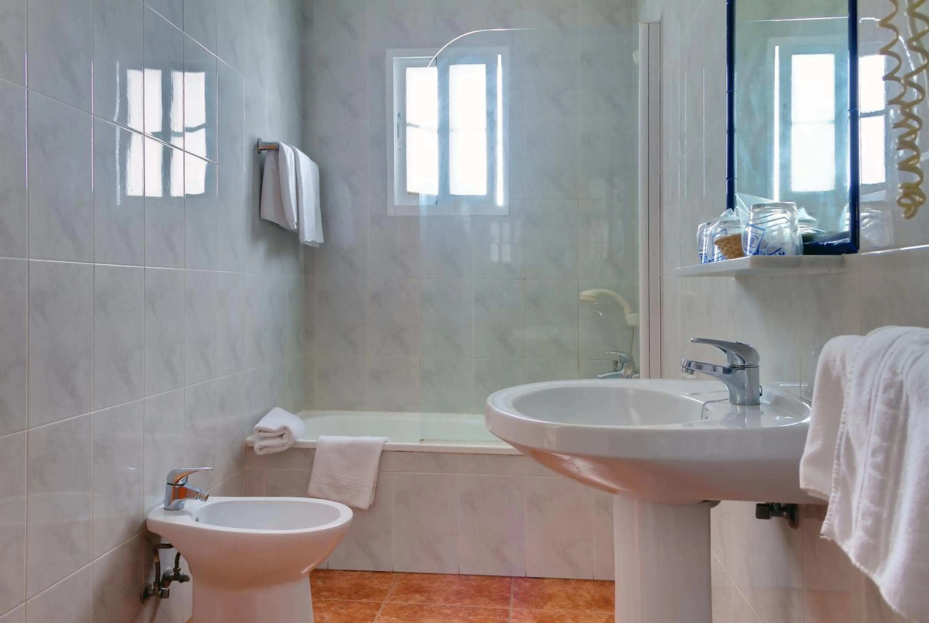 Bathroom in Duerming San Vicente Hotel