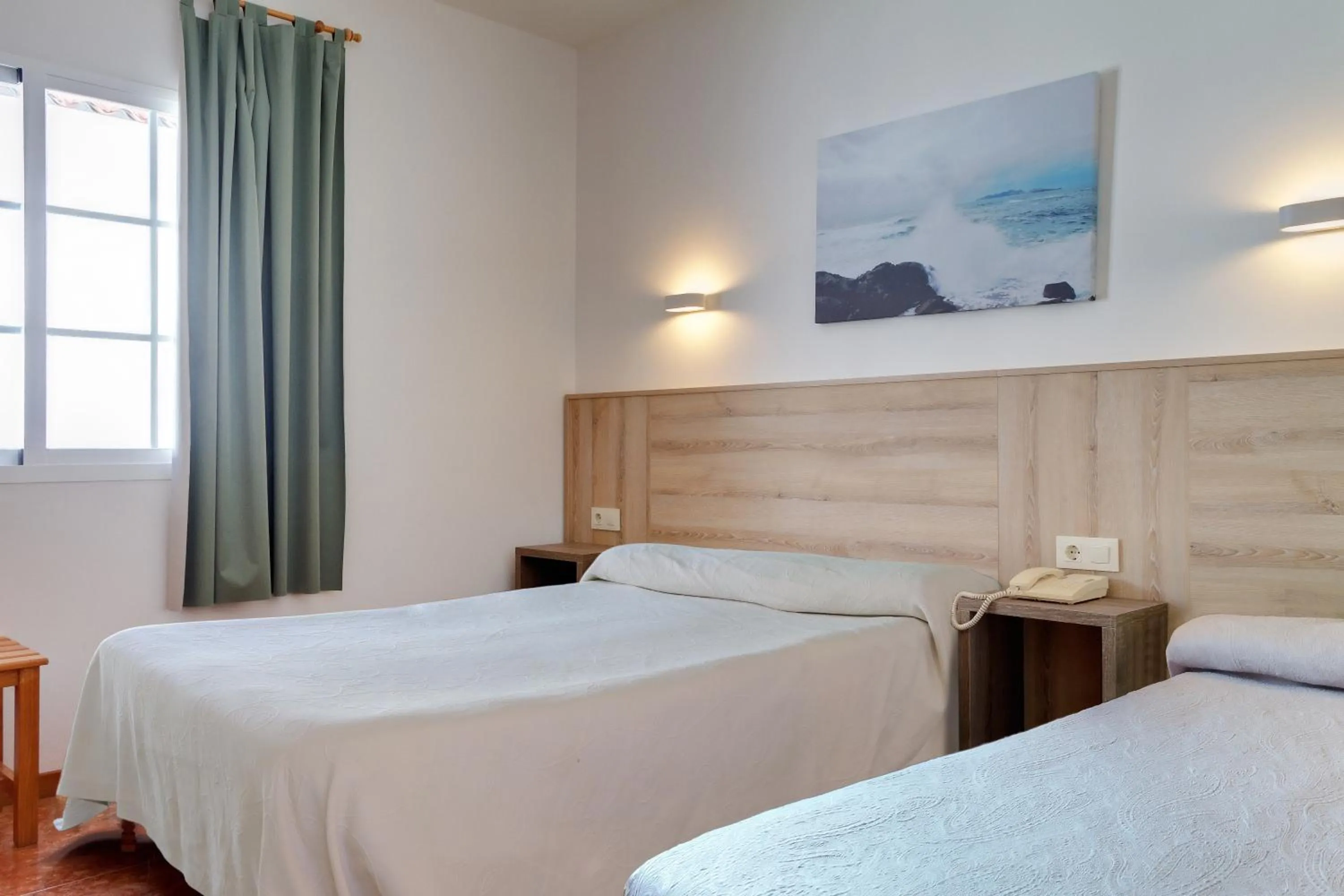 Bed in Duerming San Vicente Hotel