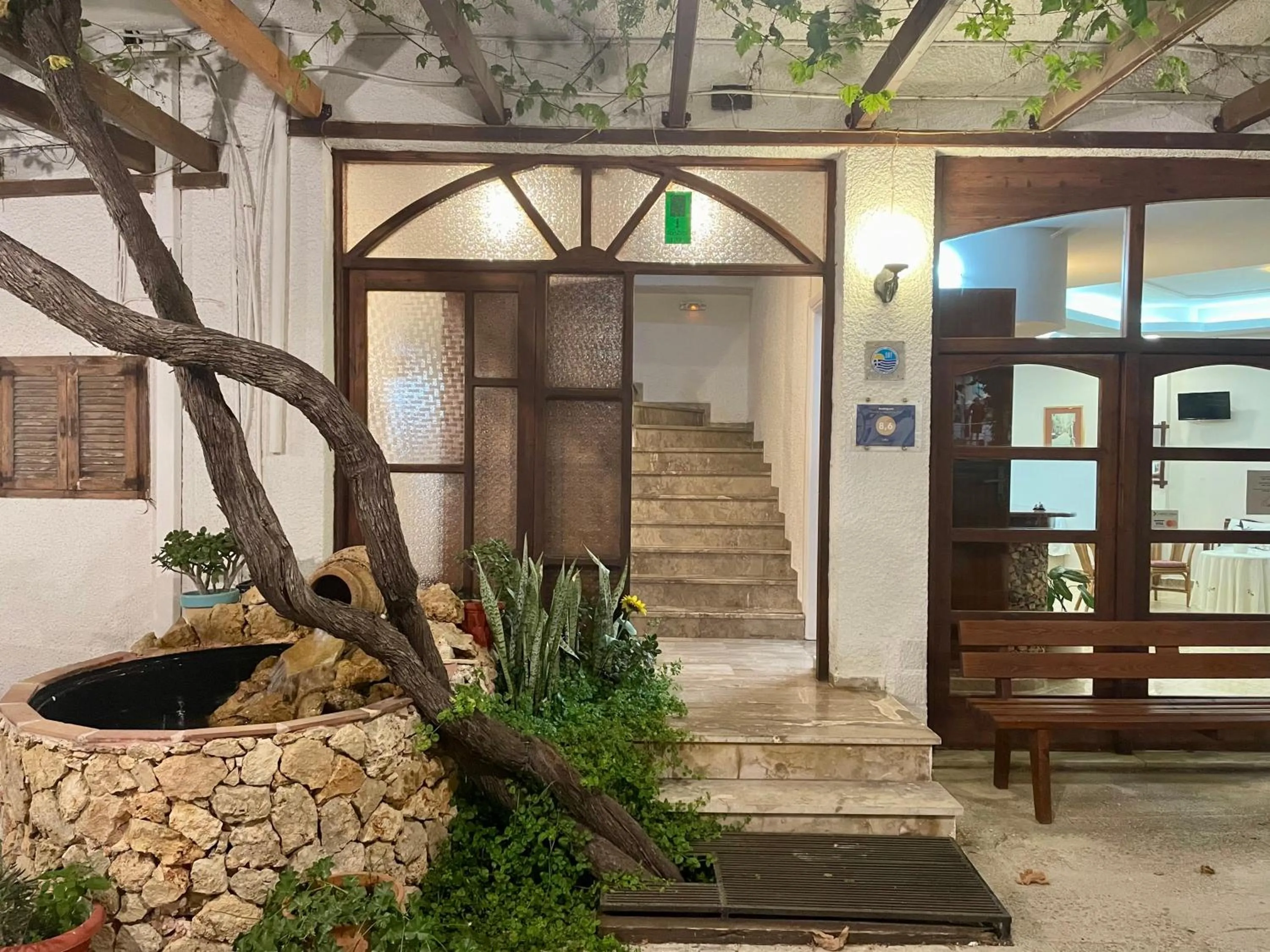 Facade/entrance in Lefka