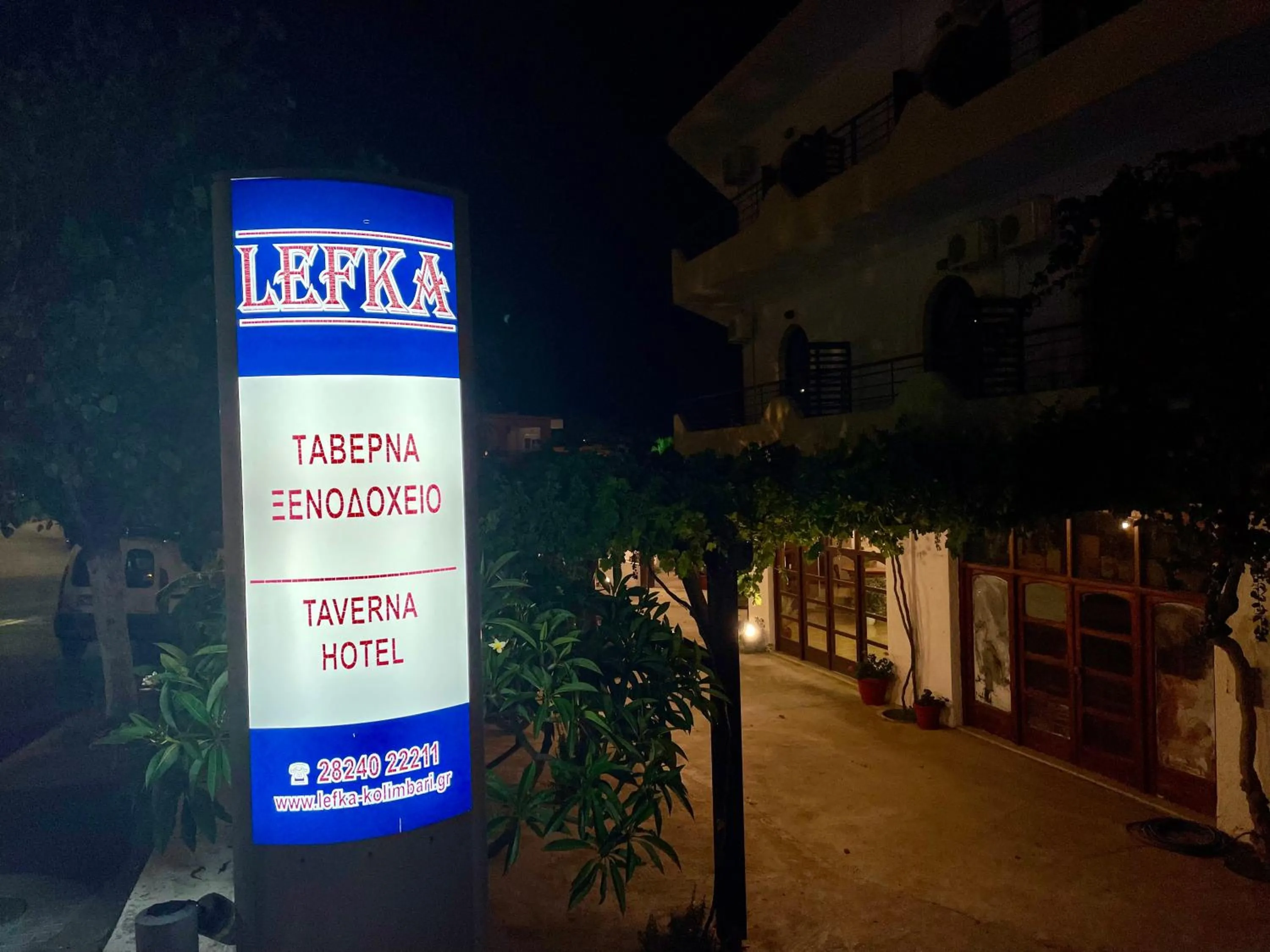 Night in Lefka