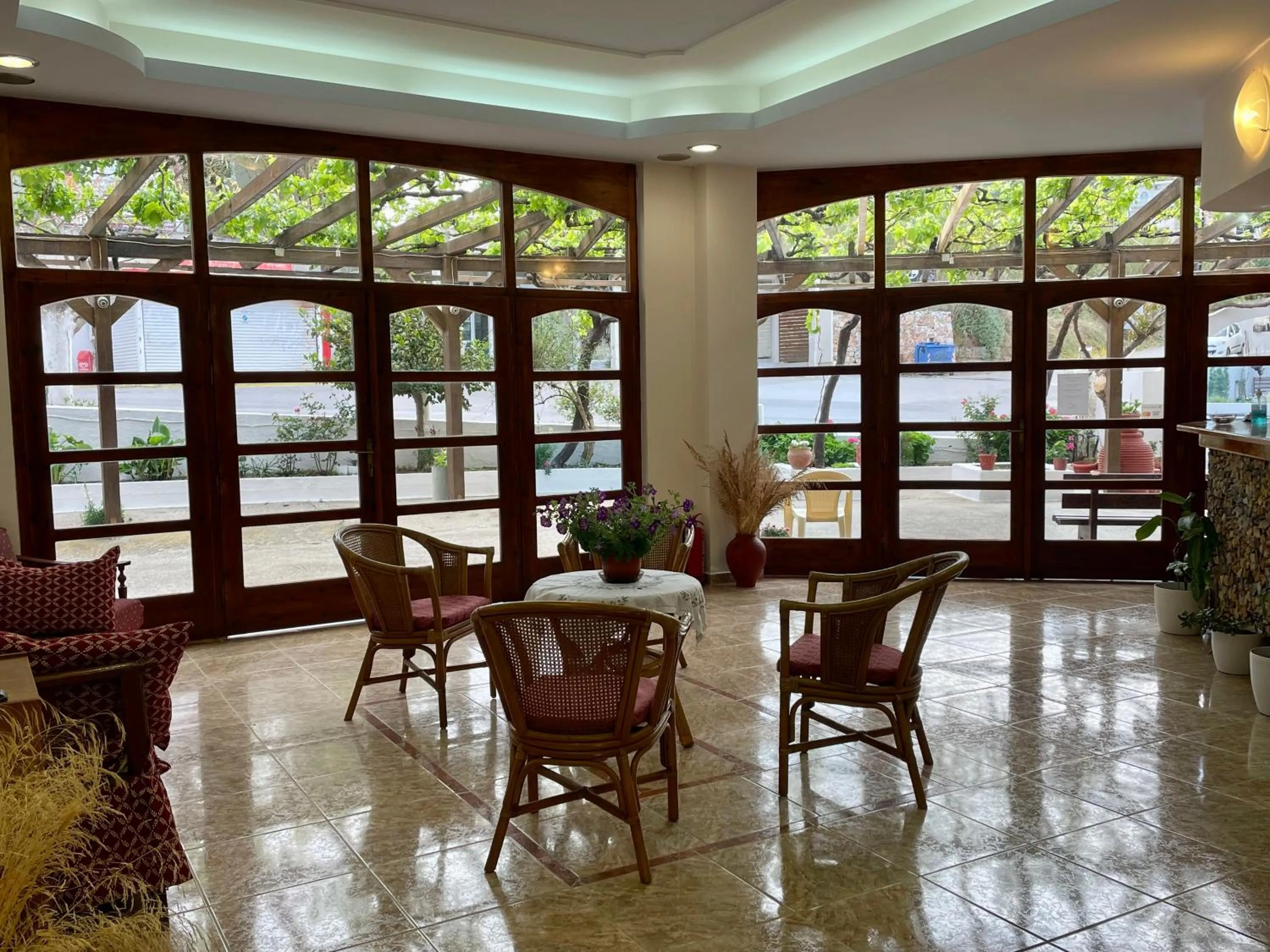 Lobby or reception in Lefka