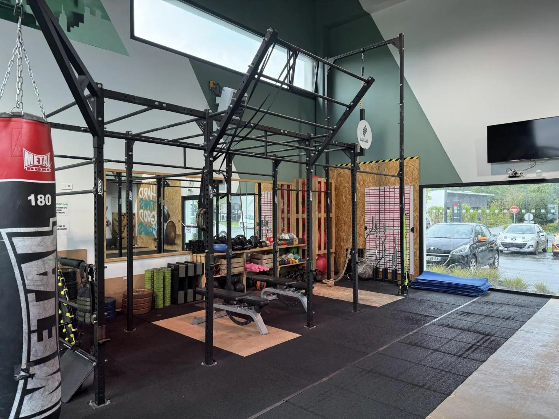 Fitness centre/facilities in Campanile Laval Nord