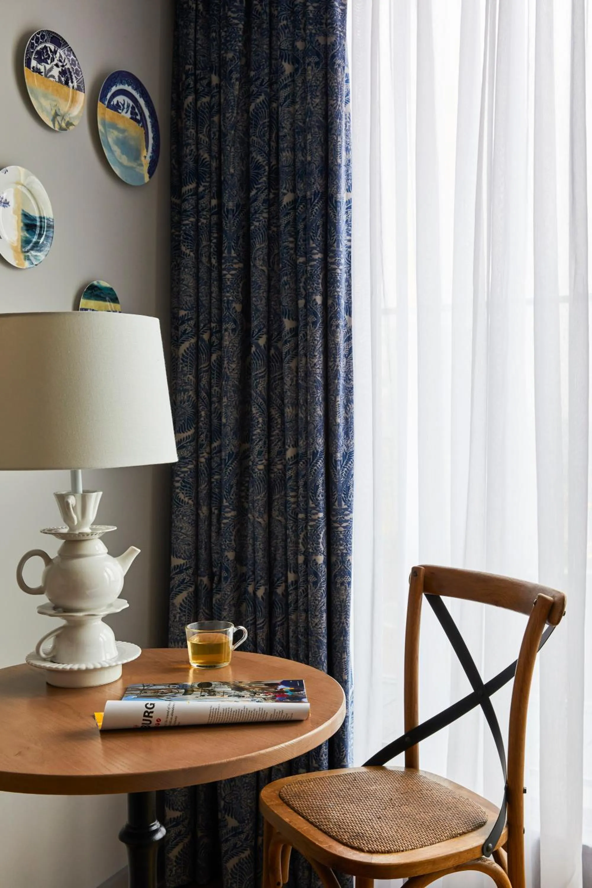 Decorative detail in Hotel Indigo Manchester - Victoria Station by IHG