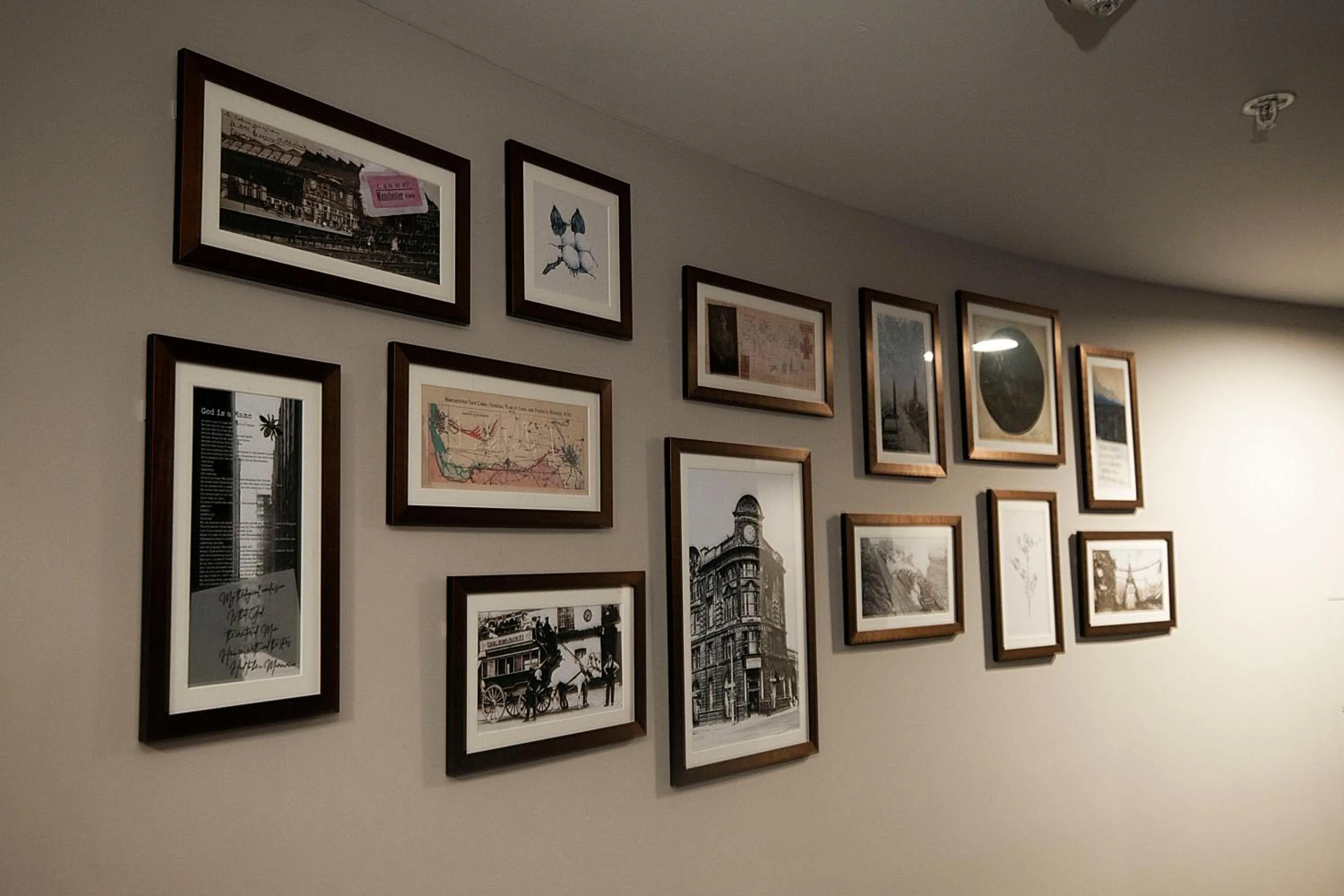 Decorative detail in Hotel Indigo Manchester - Victoria Station by IHG