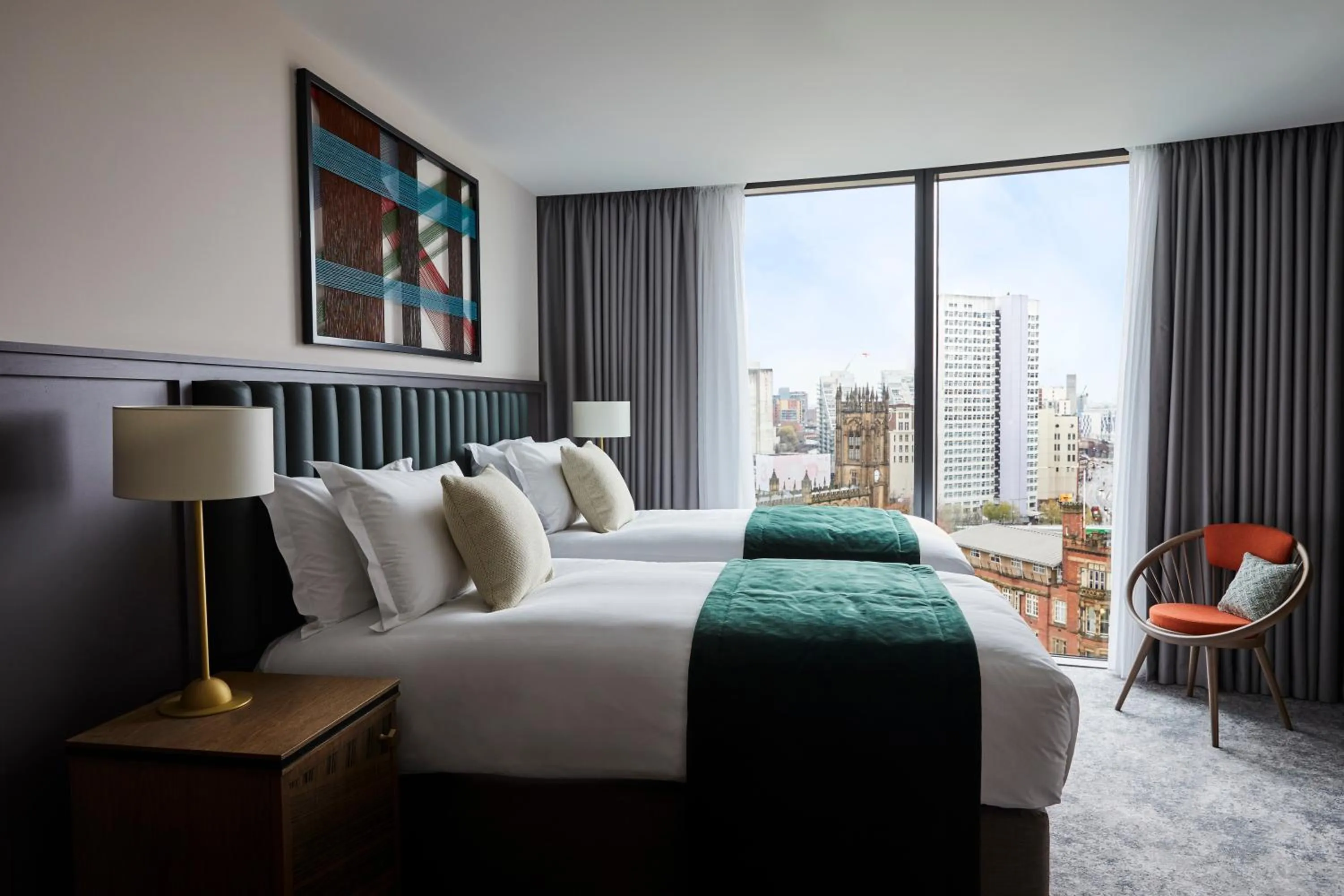 Bed in Hotel Indigo Manchester - Victoria Station by IHG