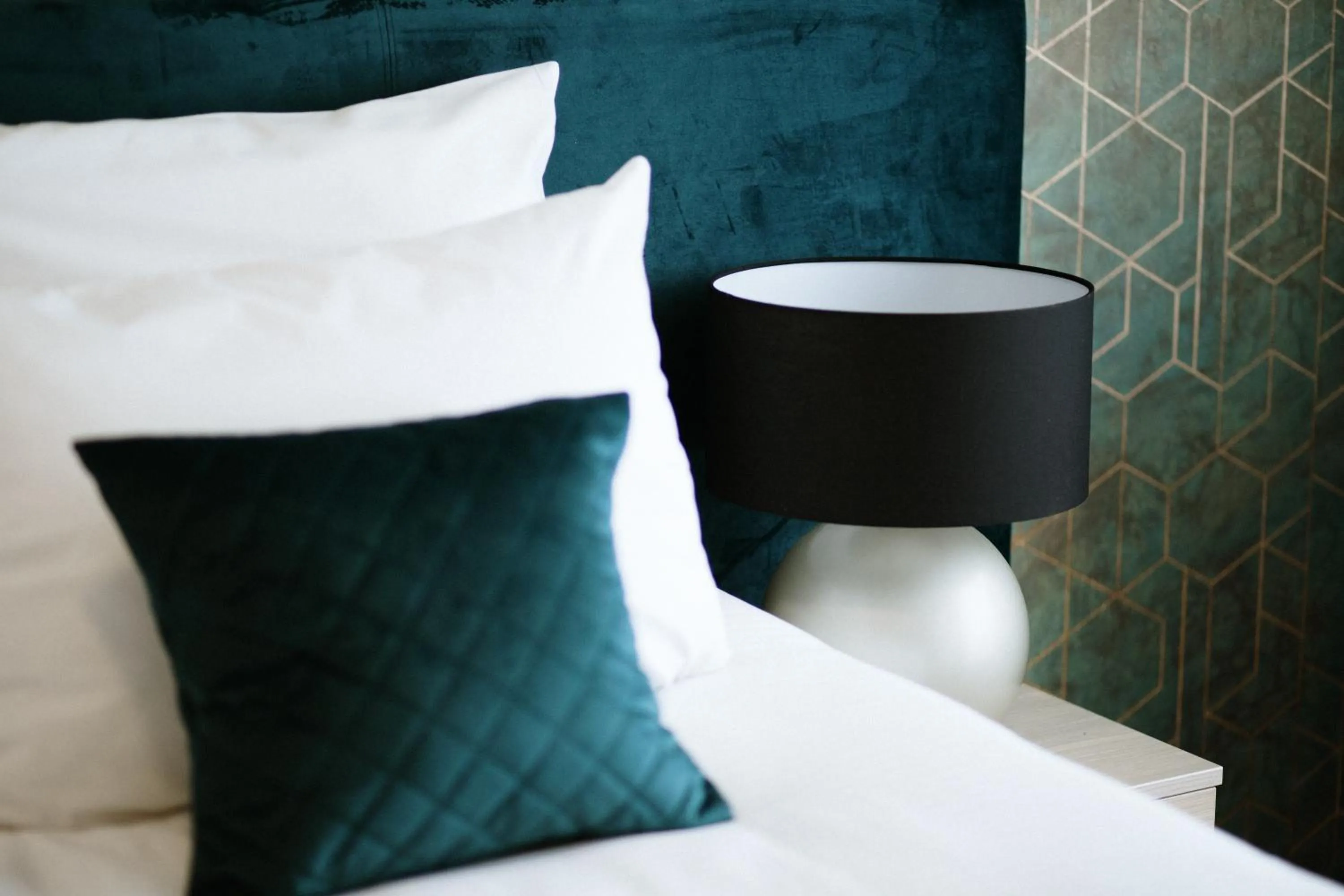 Bed in Hotel Srem