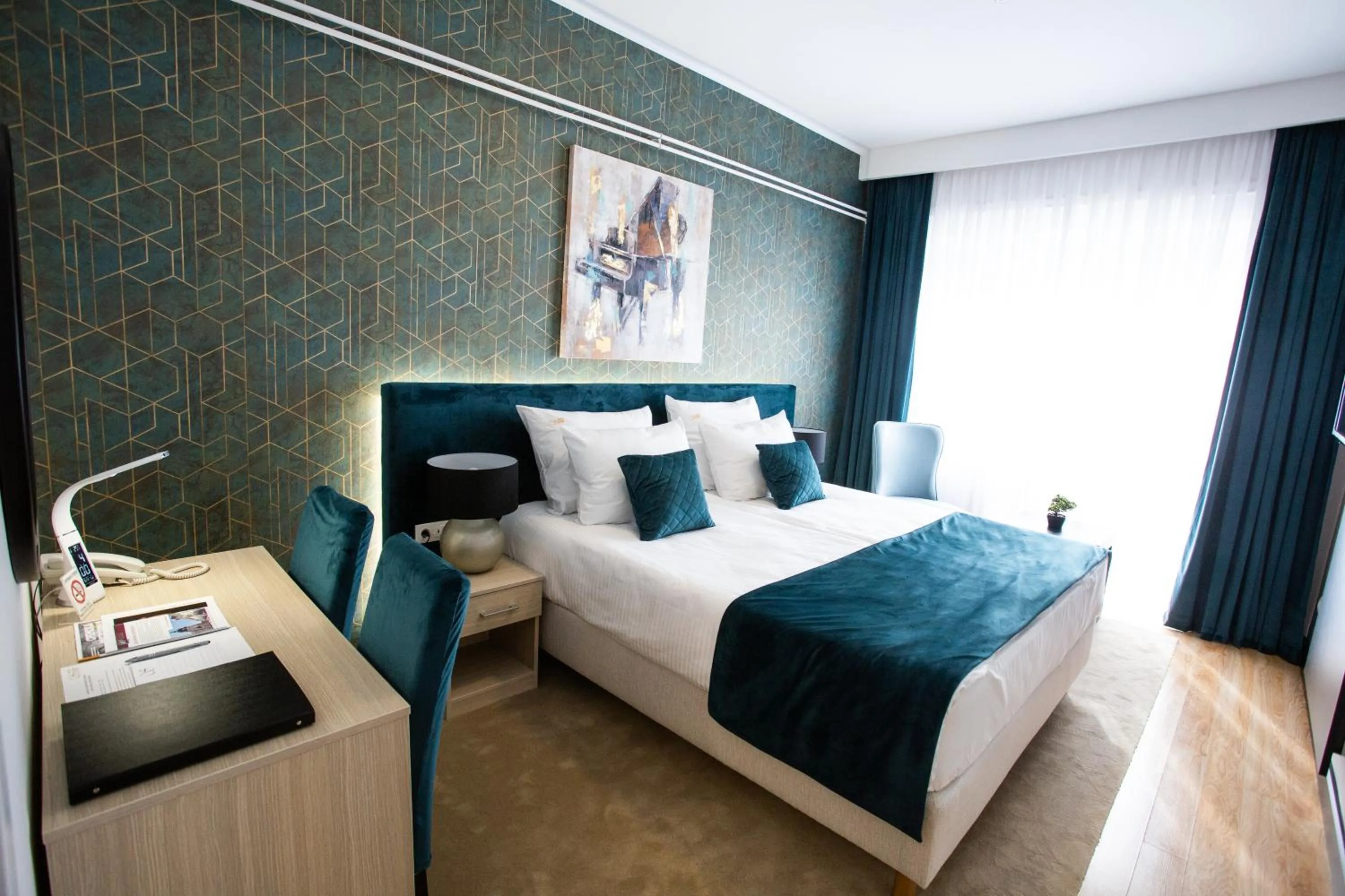 Bed in Hotel Srem